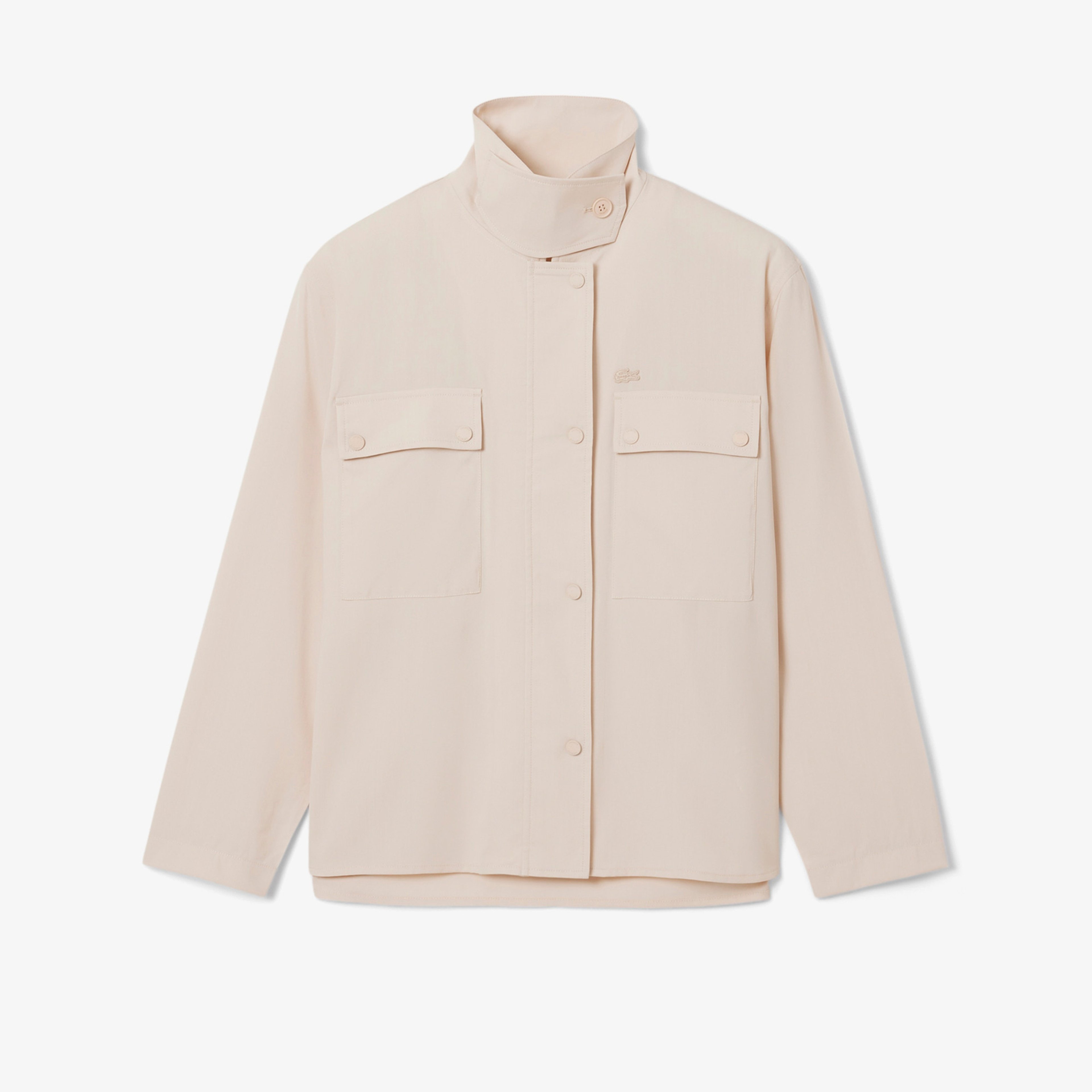 FW25 RUNWAY Kadın Dik Yaka Kahverengi Ceket