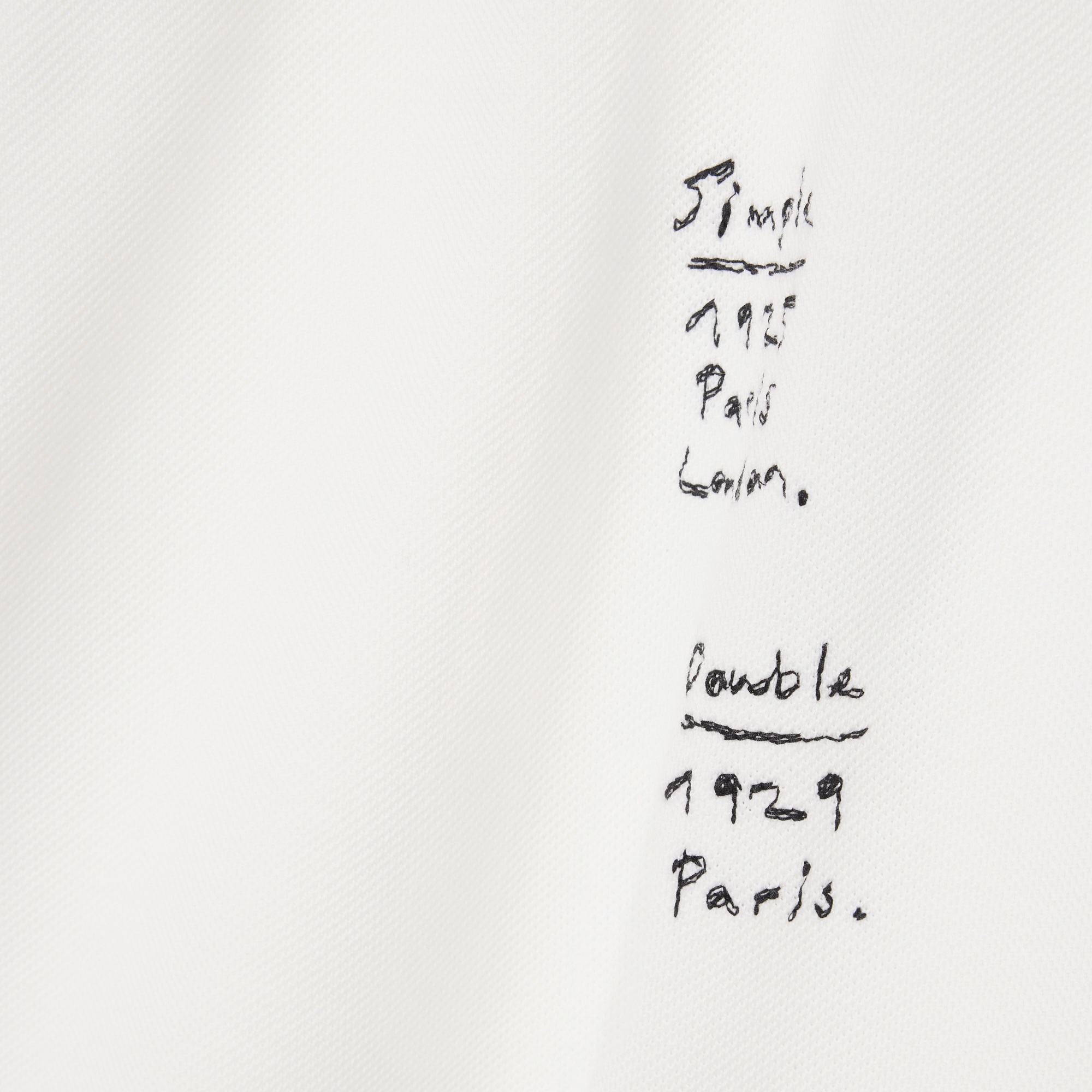 FW25 RUNWAY Erkek Loose Fit Baskılı Polo