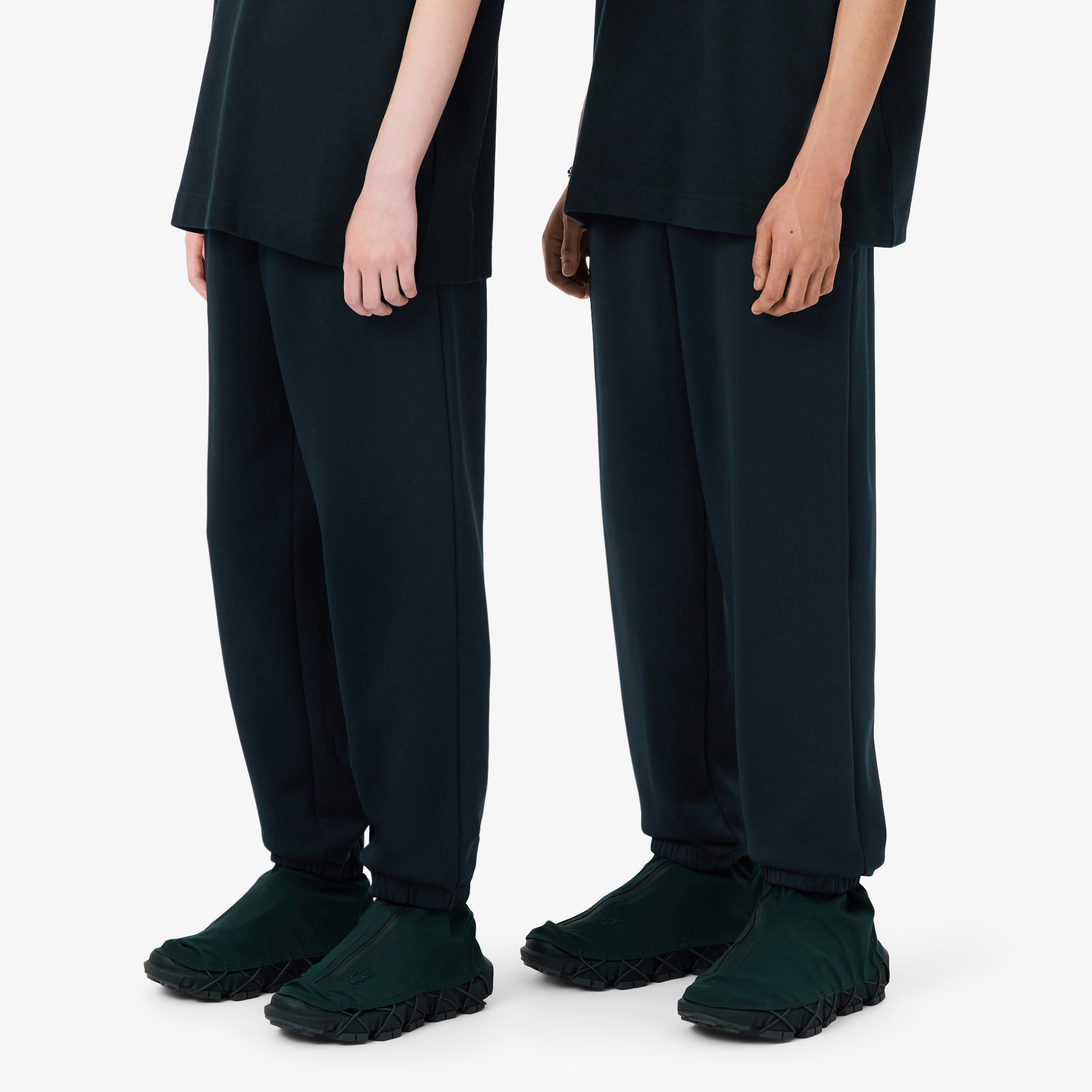 FW25 RUNWAY Unisex Loose Fit Koyu Yeşil Eşofman Altı