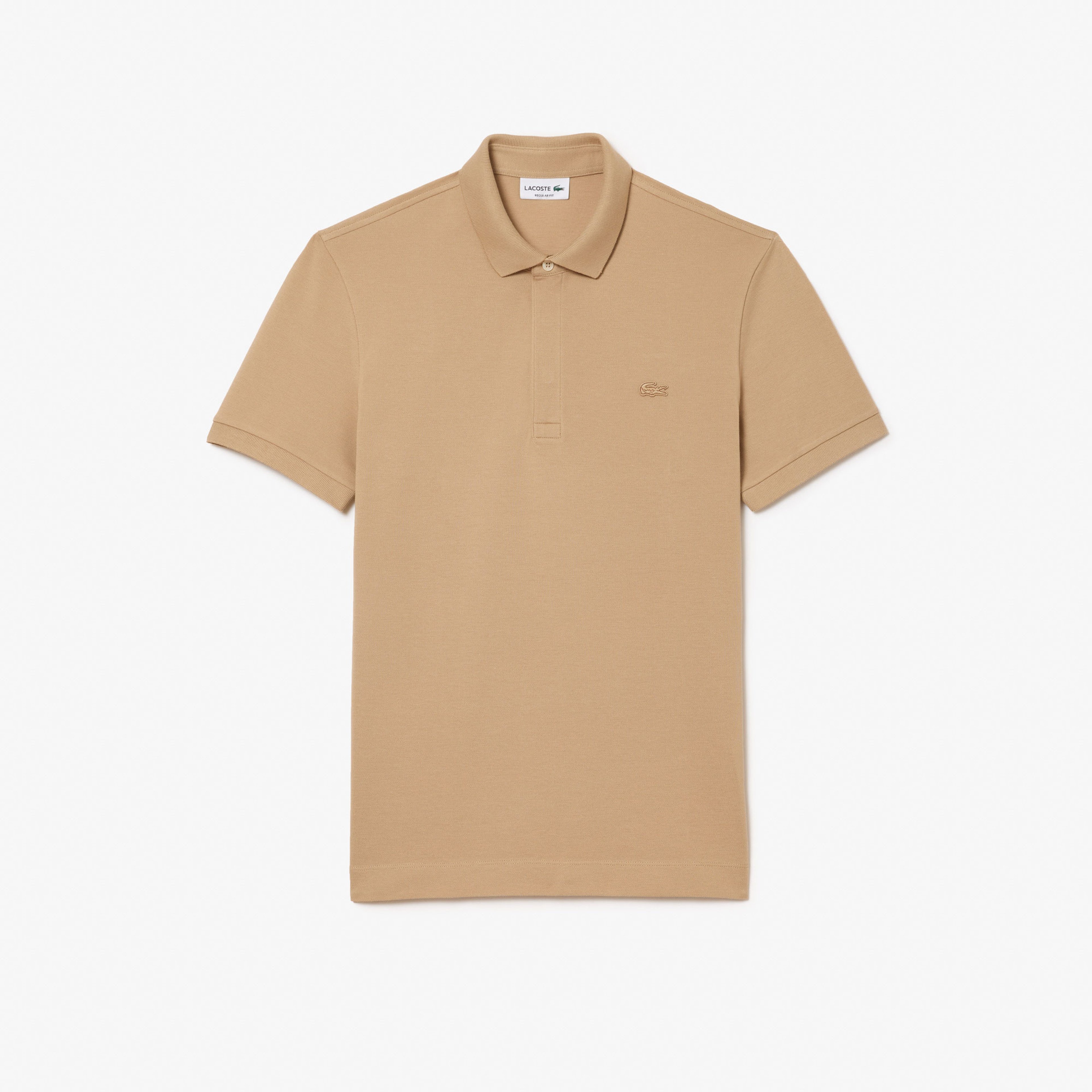 Erkek Regular Fit Bej Paris Polo