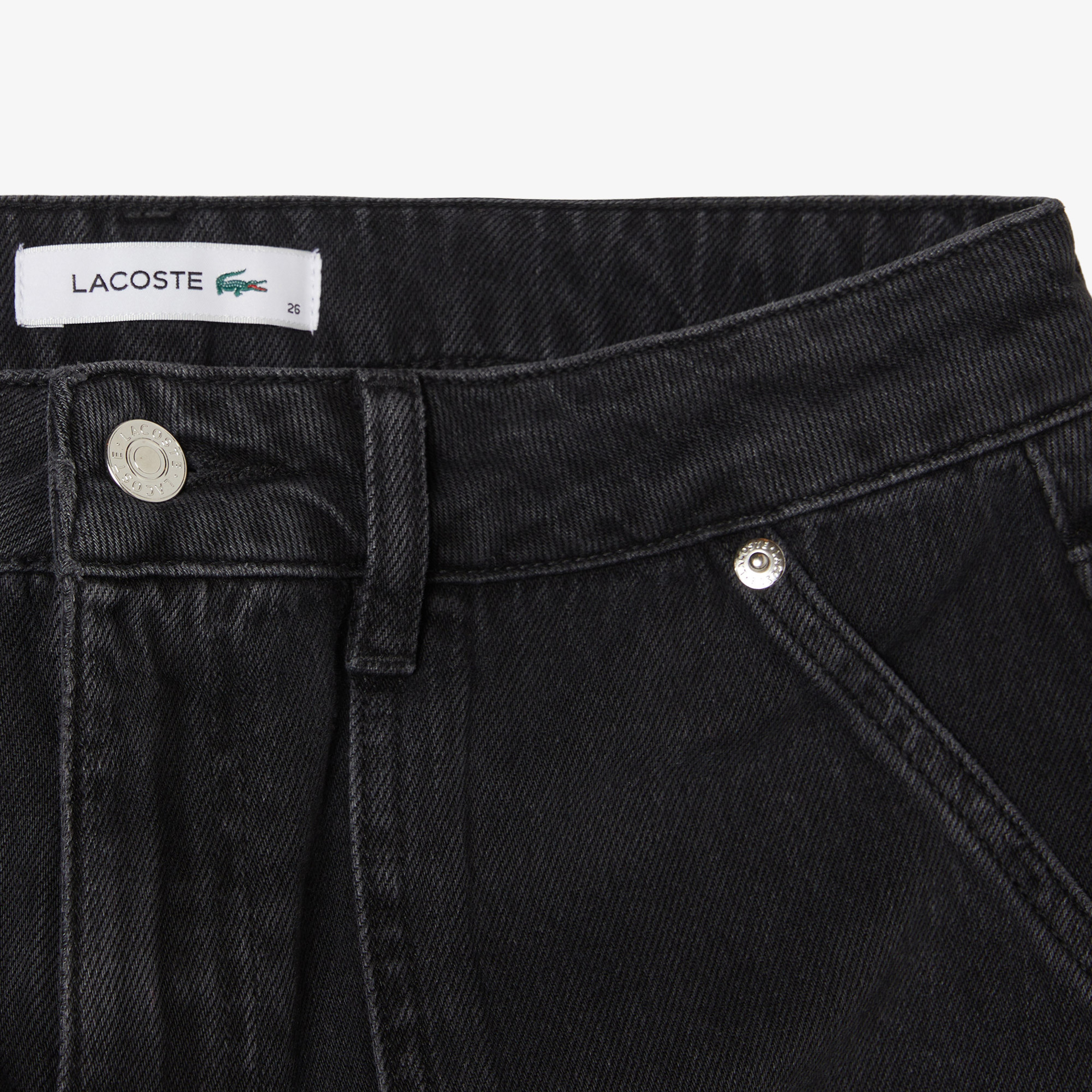 Kadın Stragiht Fit Koyu Gri Pantolon