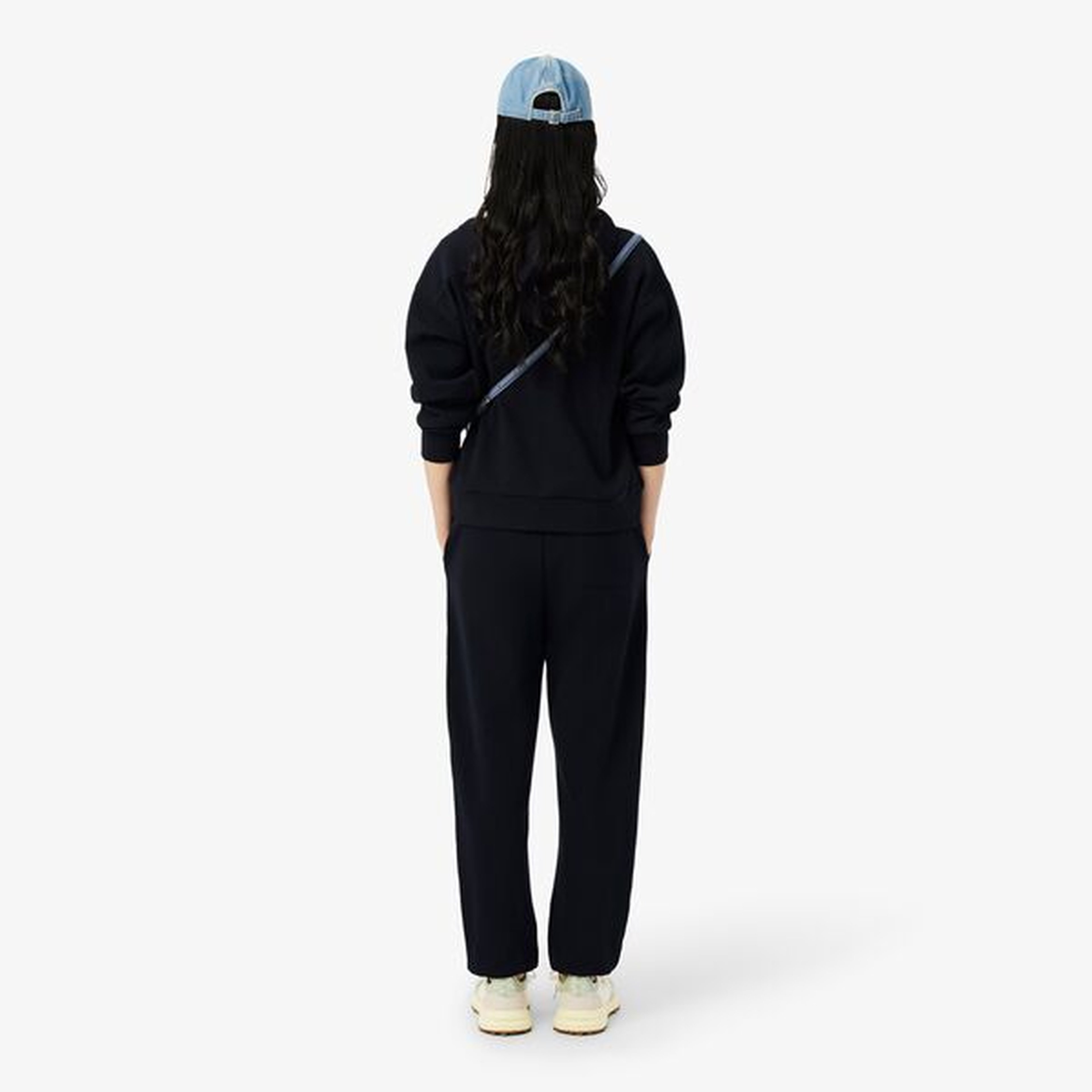 Kadın Straight Fit Lacivert Eşofman Altı