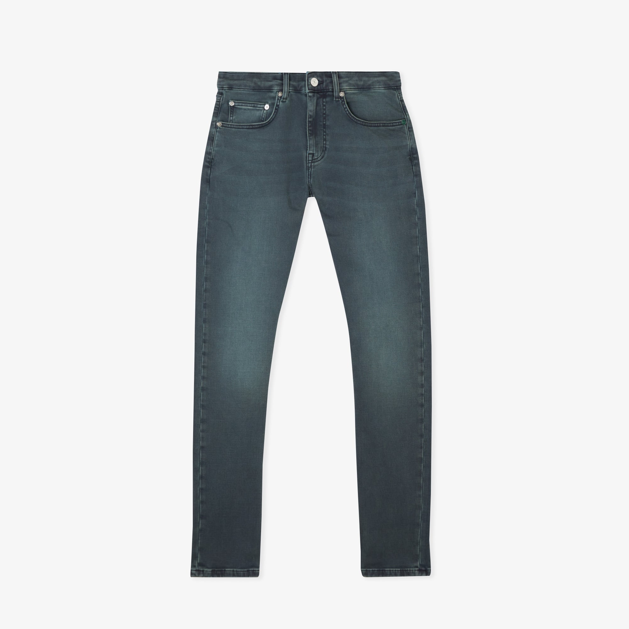 Erkek Slim Fit Lacivert Jean Pantolon