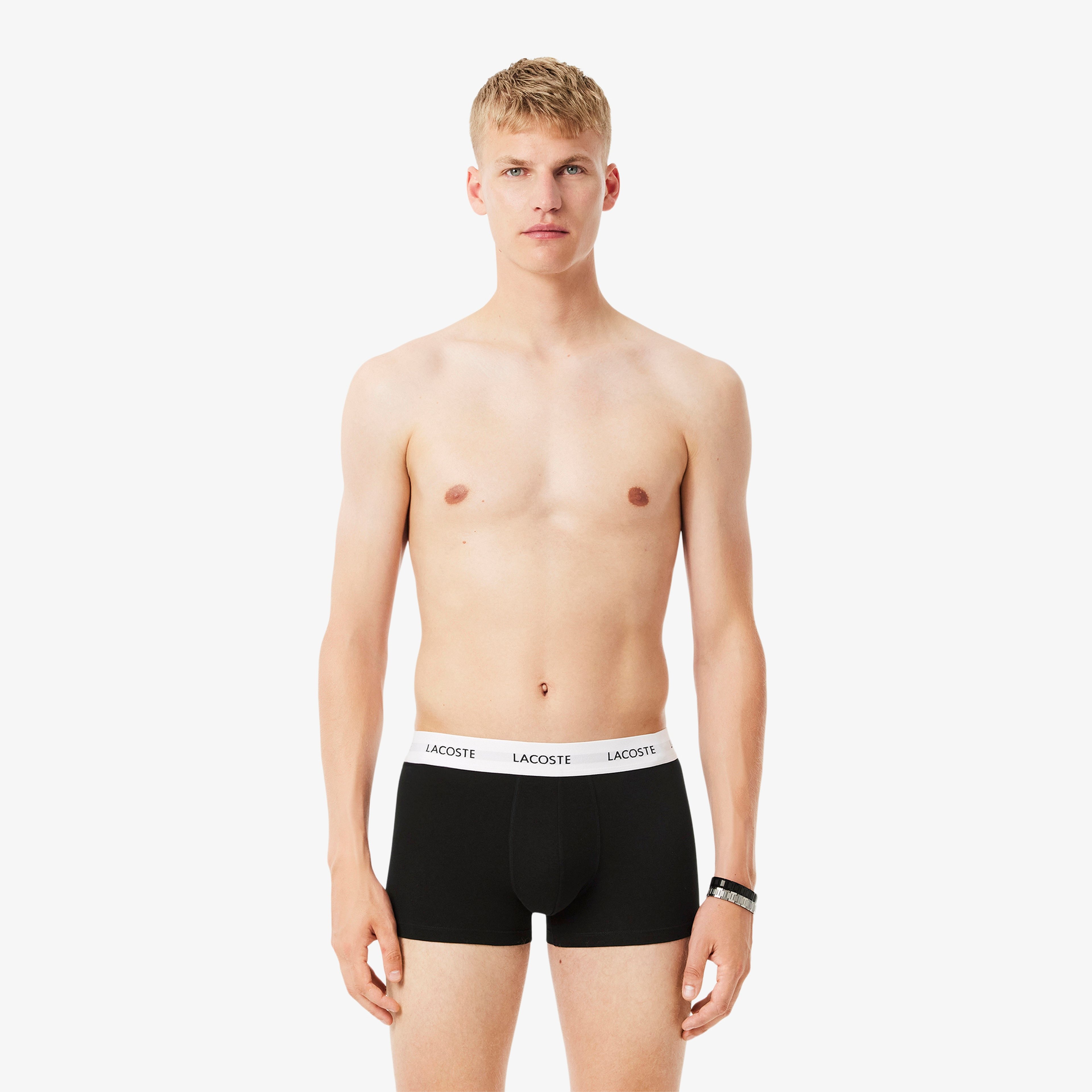 Erkek 3'lü Siyah Boxer