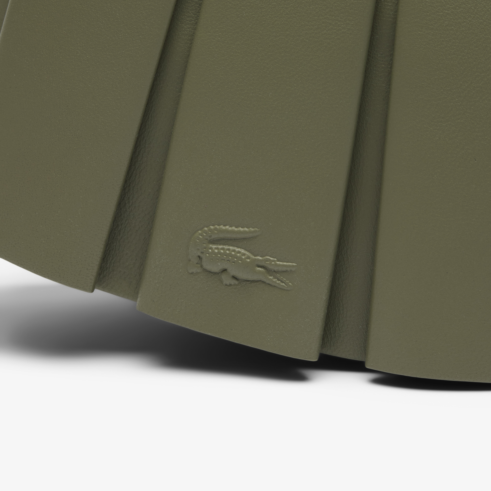 Lacoste Medium Lenglen Kadın Deri Haki Omuz Çantası görsel 5