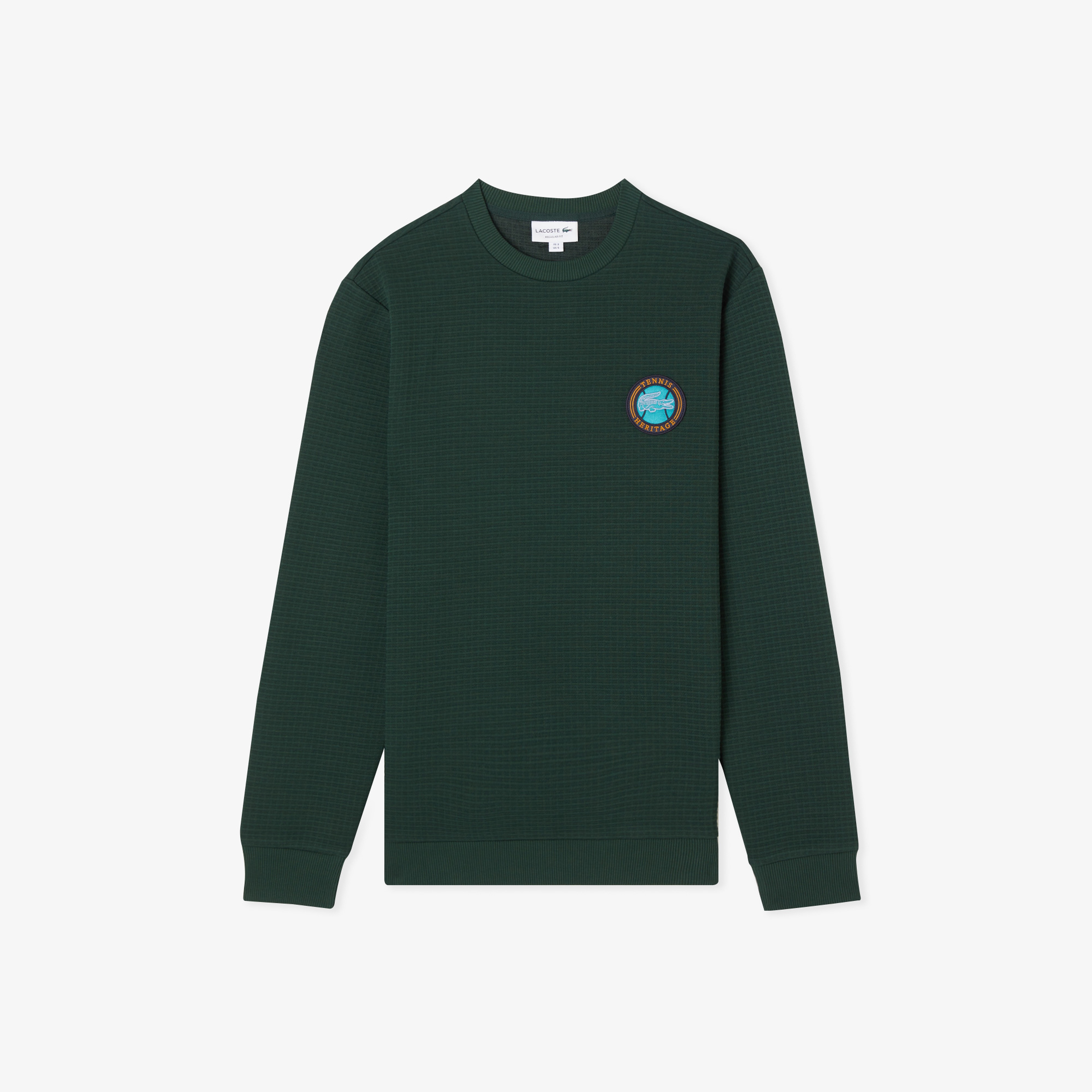 Erkek Uzun Kollu Bisiklet Yaka Yeşil T-Shirt Erkek Uzun Kollu Bisiklet Yaka Yeşil T-Shirt