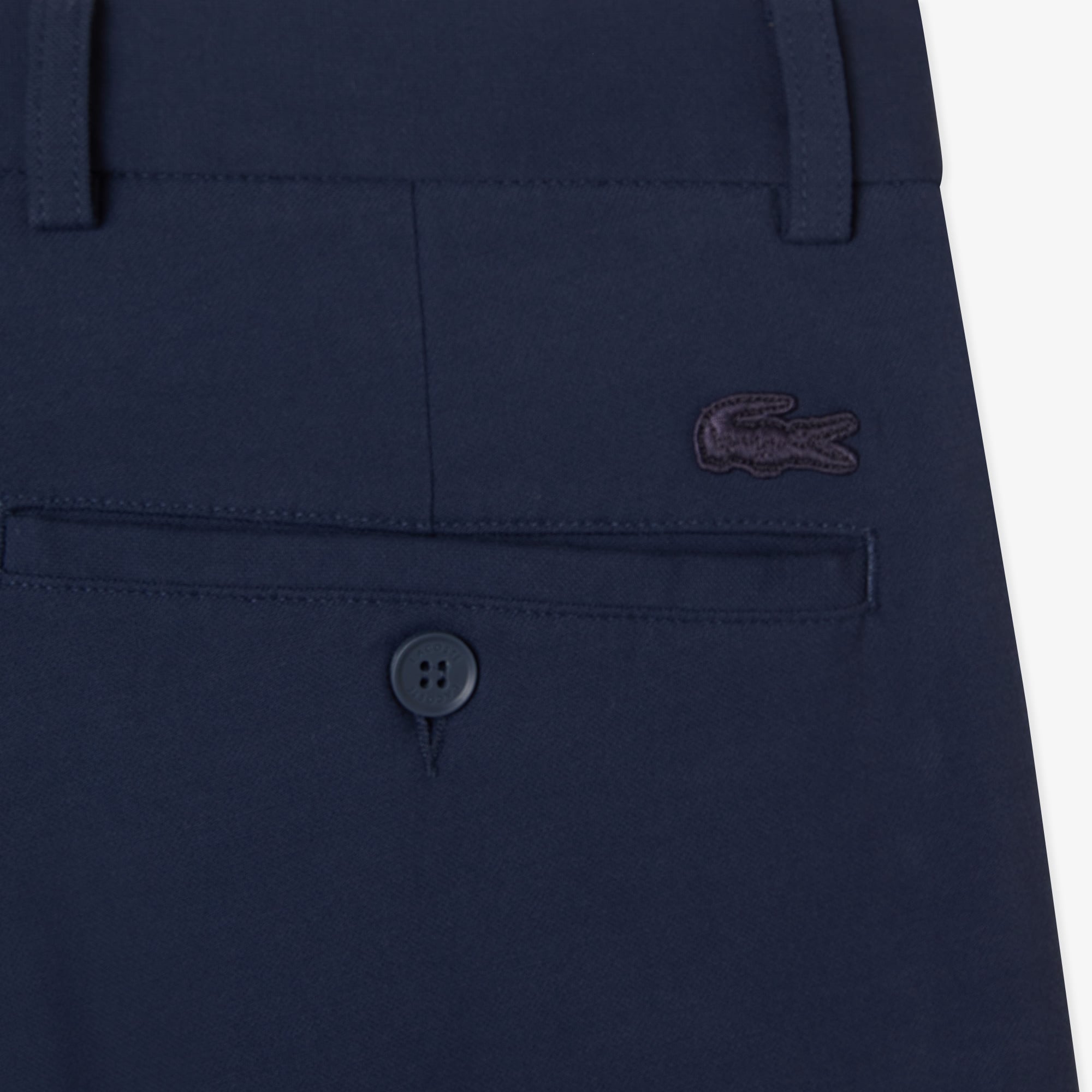 Lacoste Erkek Slim Fit Lacivert Chino Pantolon görsel 6