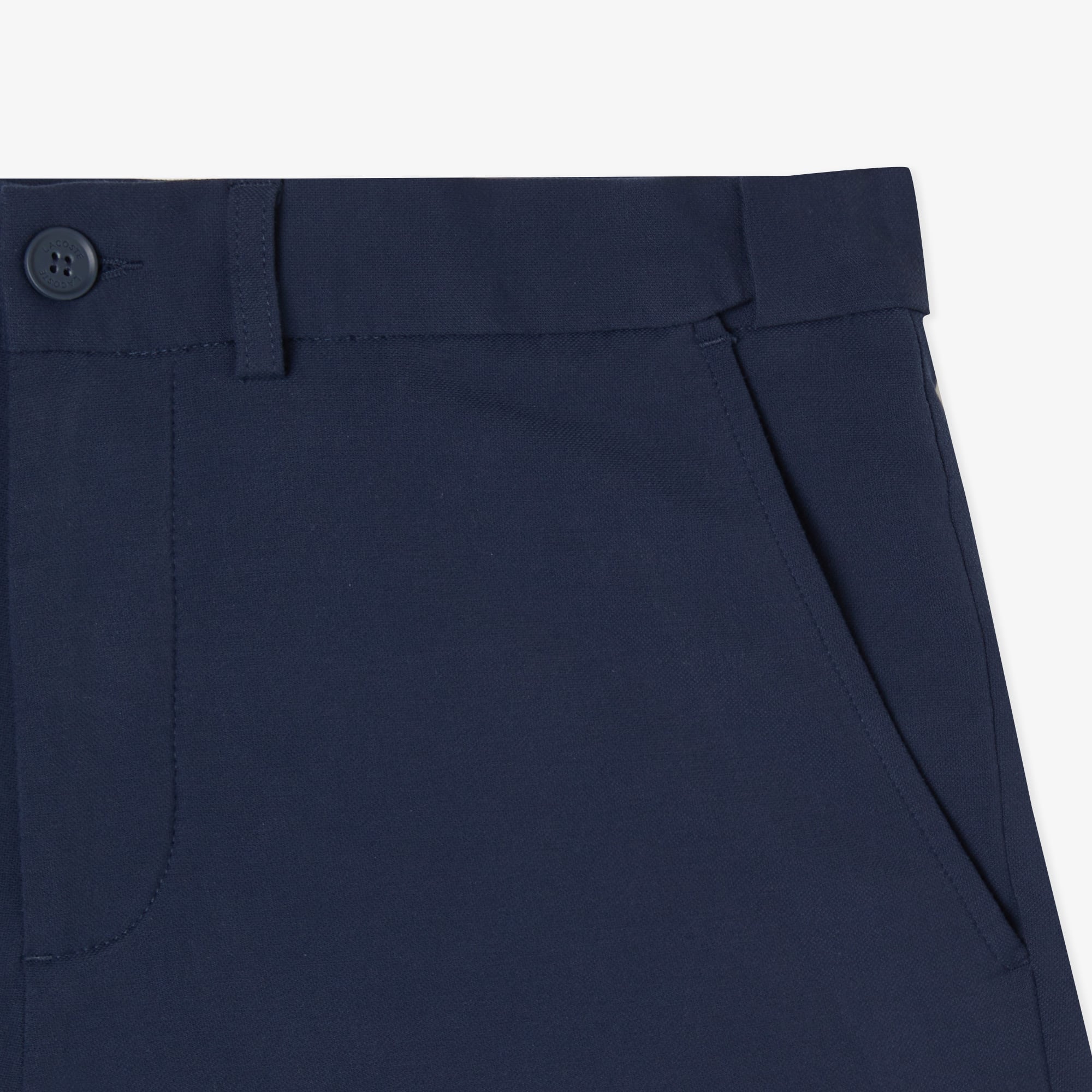 Lacoste Erkek Slim Fit Lacivert Chino Pantolon görsel 4