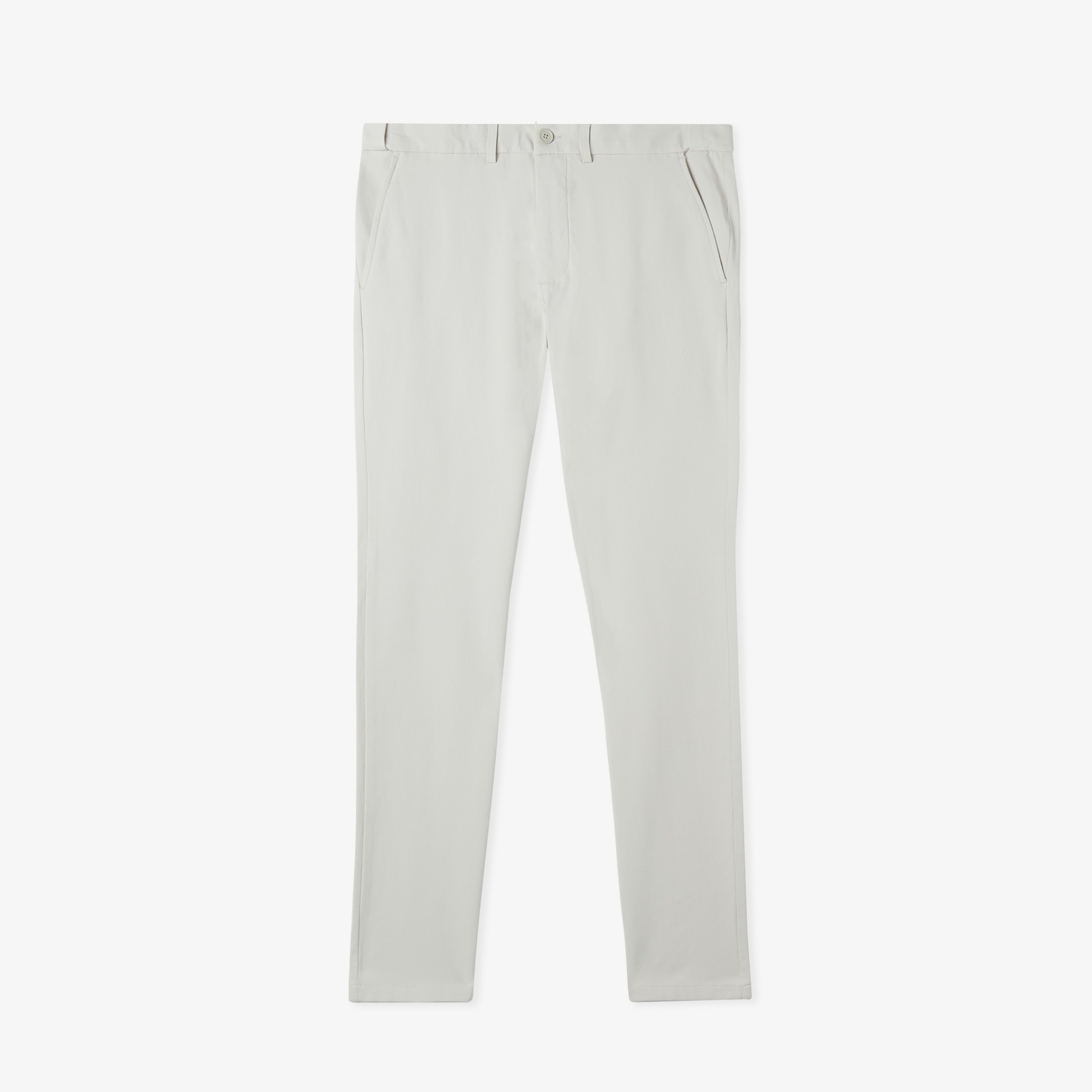 Erkek Slim Fit Gri Chino Pantolon