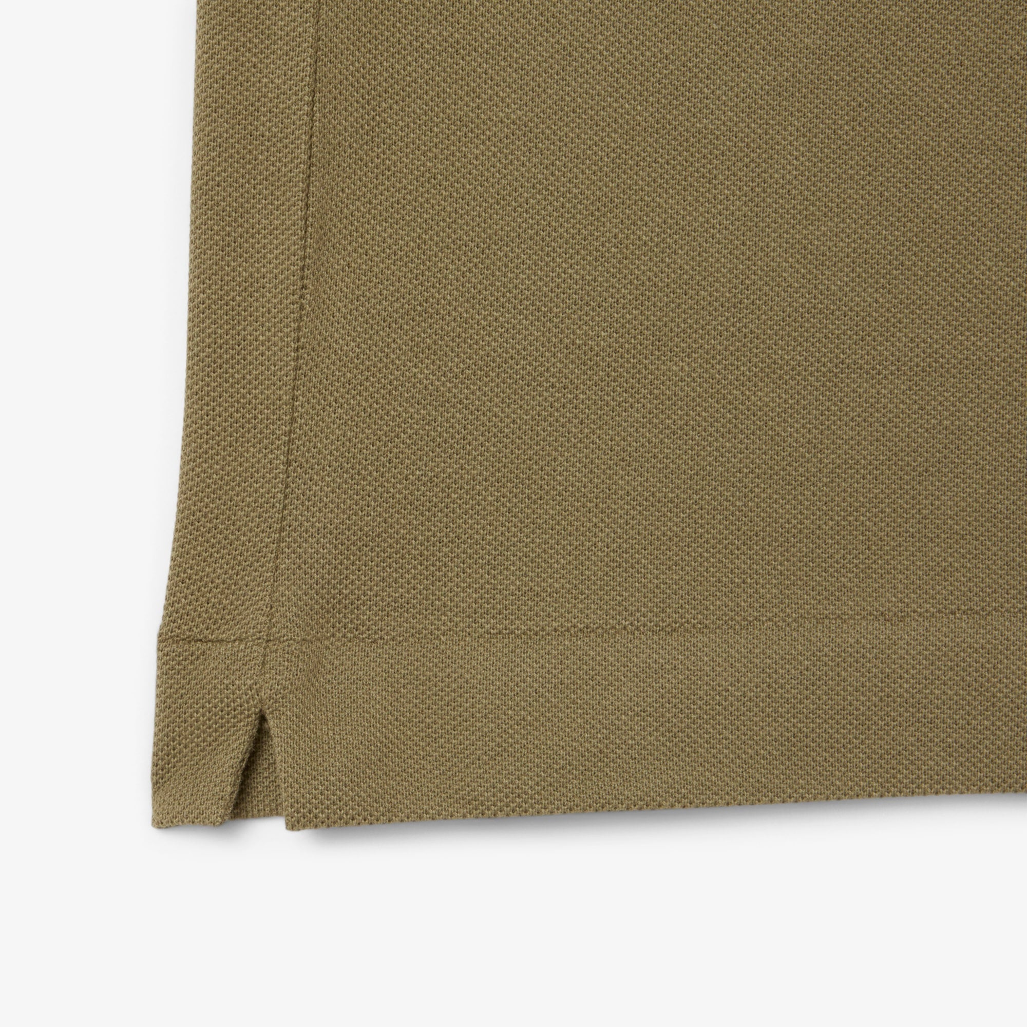 L.12.12 Erkek Classic Fit Haki Polo