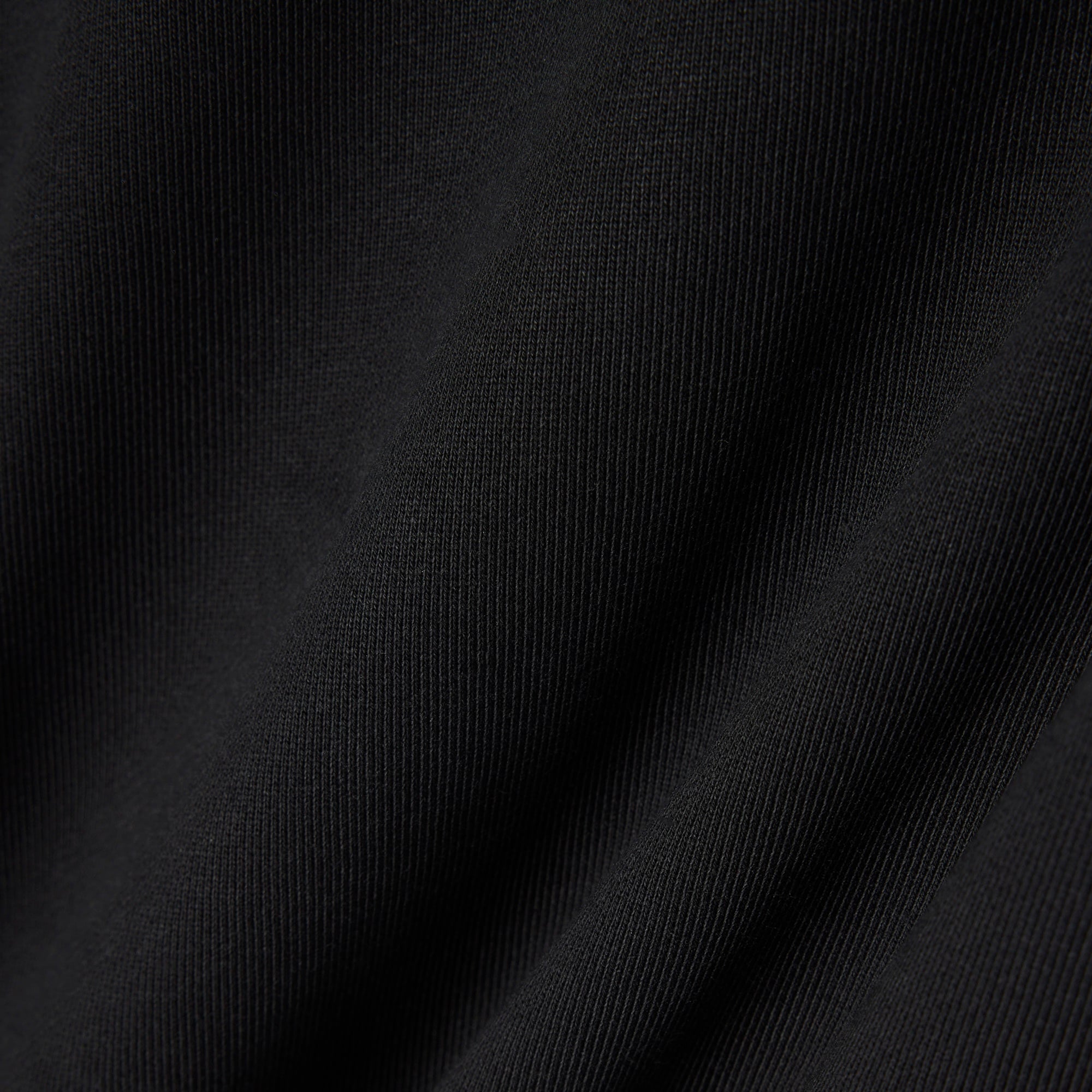 Kadın Relaxed Fit Bisiklet Yaka Siyah Sweatshirt