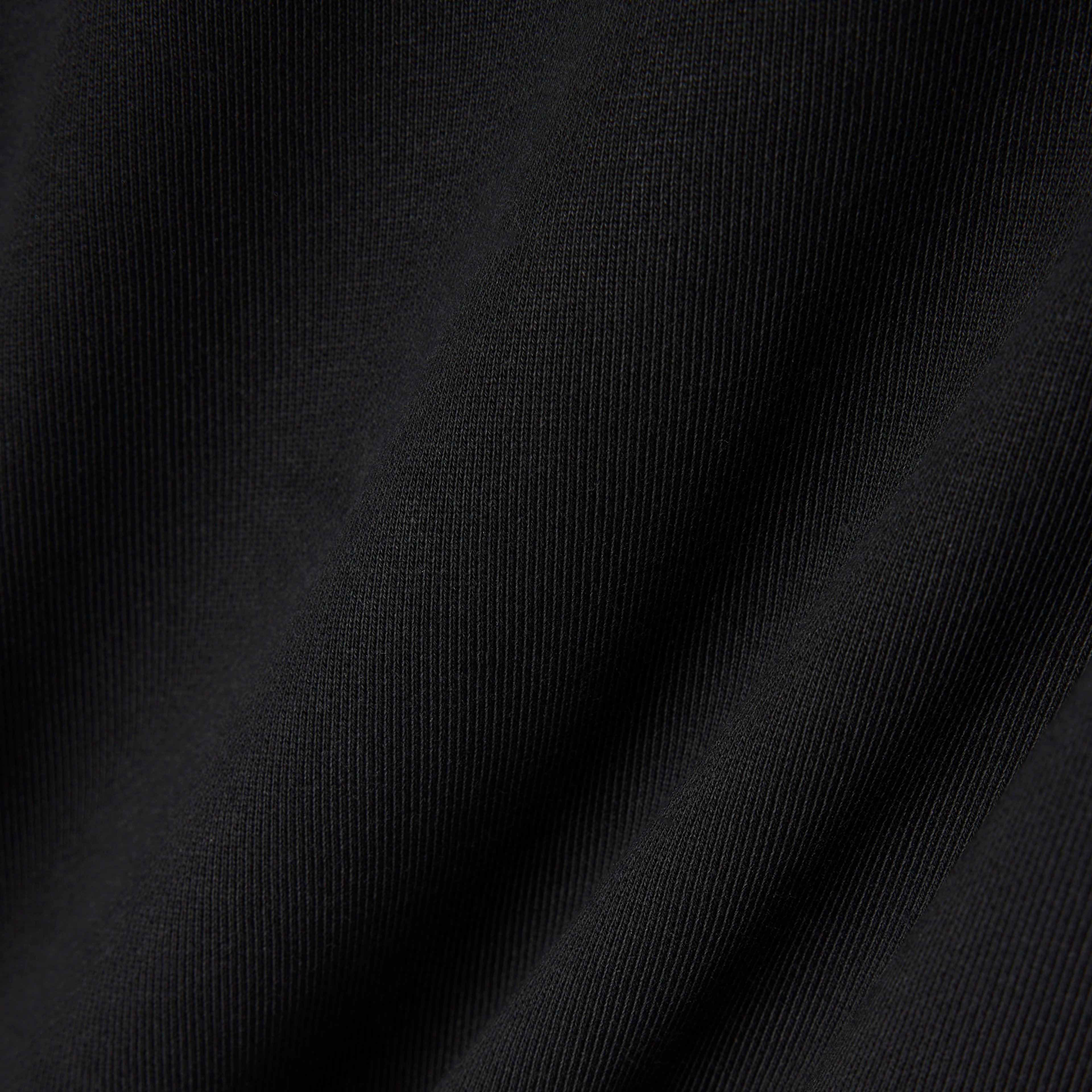 Kadın Relaxed Fit Bisiklet Yaka Siyah Sweatshirt