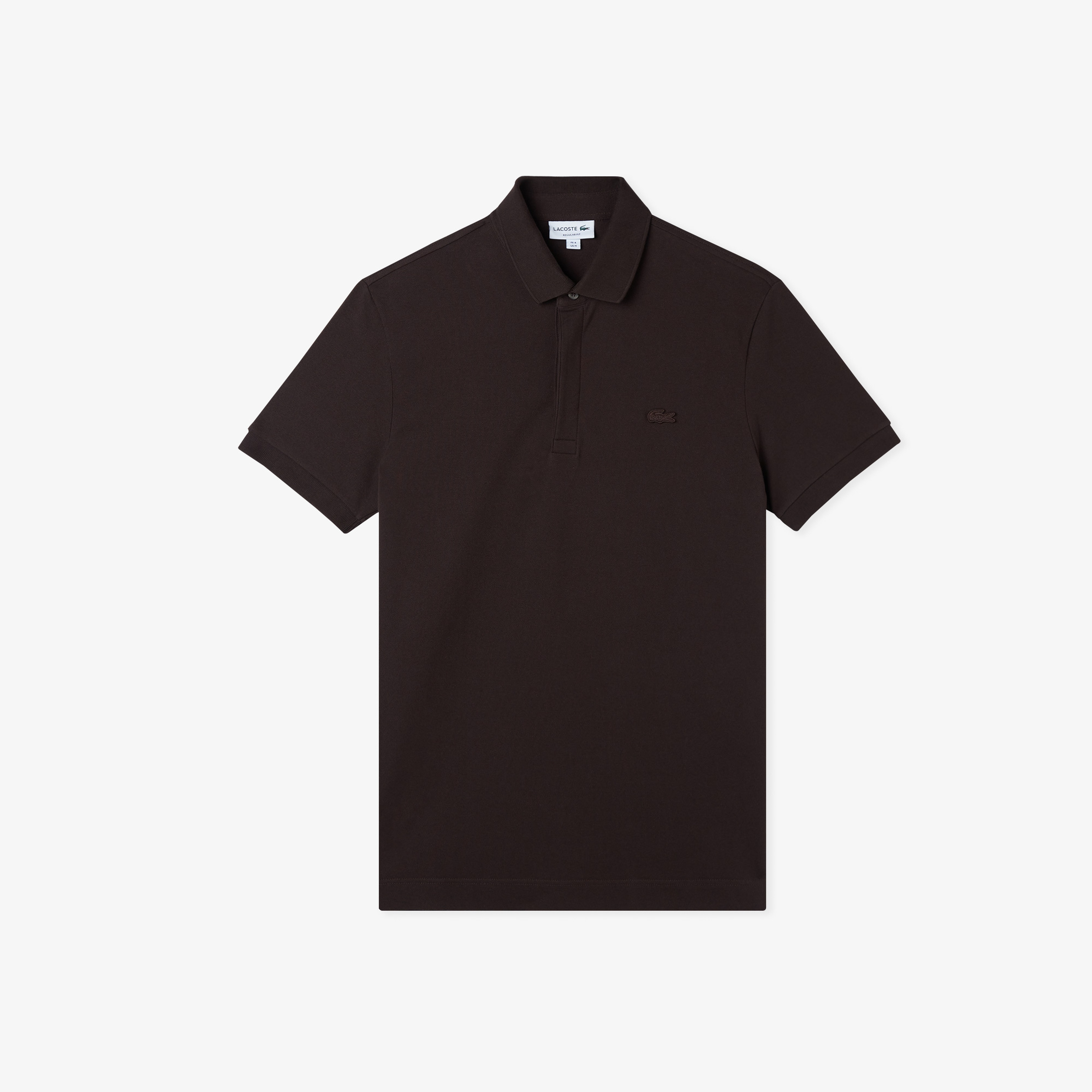 Erkek Regular Fit Kahverengi Paris Polo