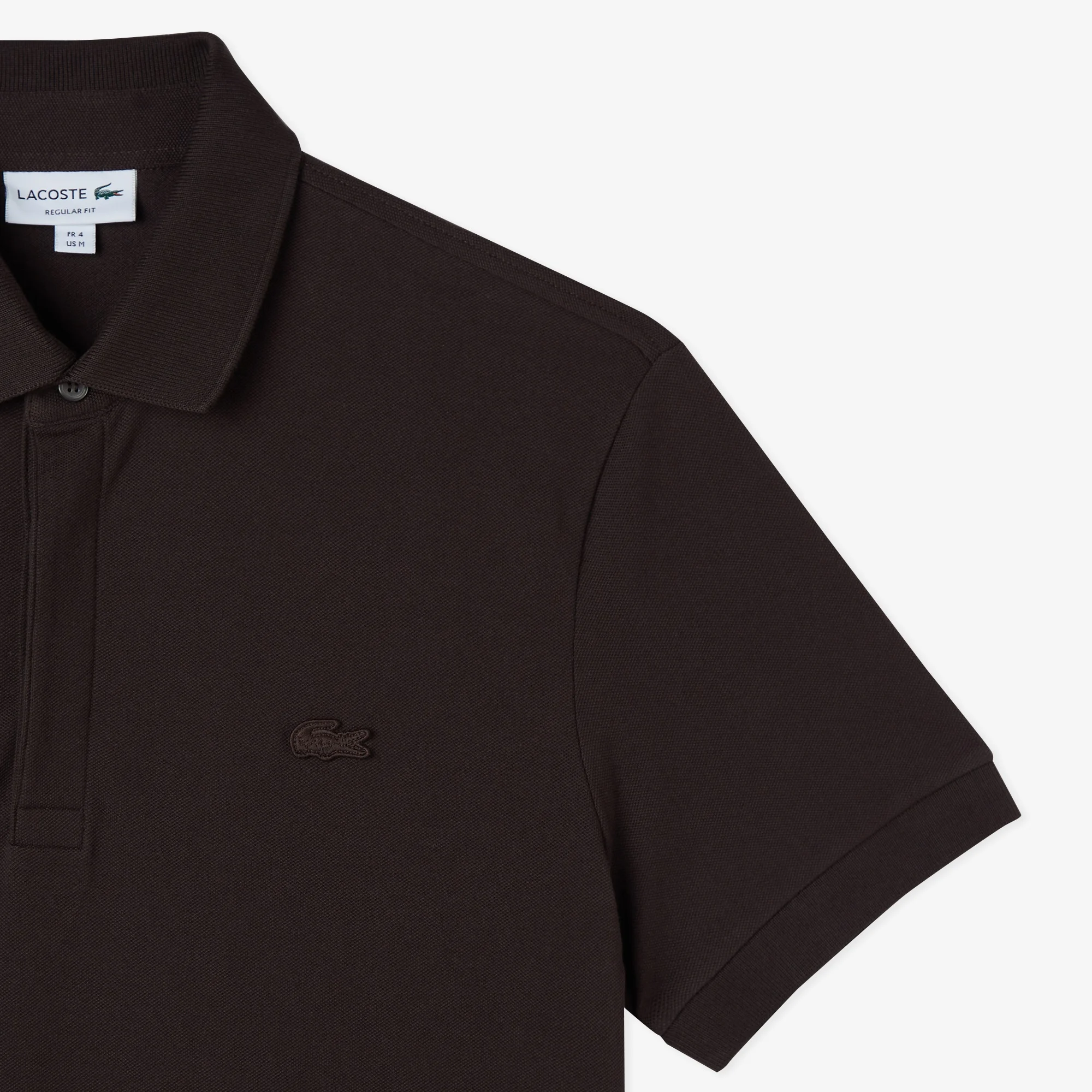Erkek Regular Fit Kahverengi Paris Polo