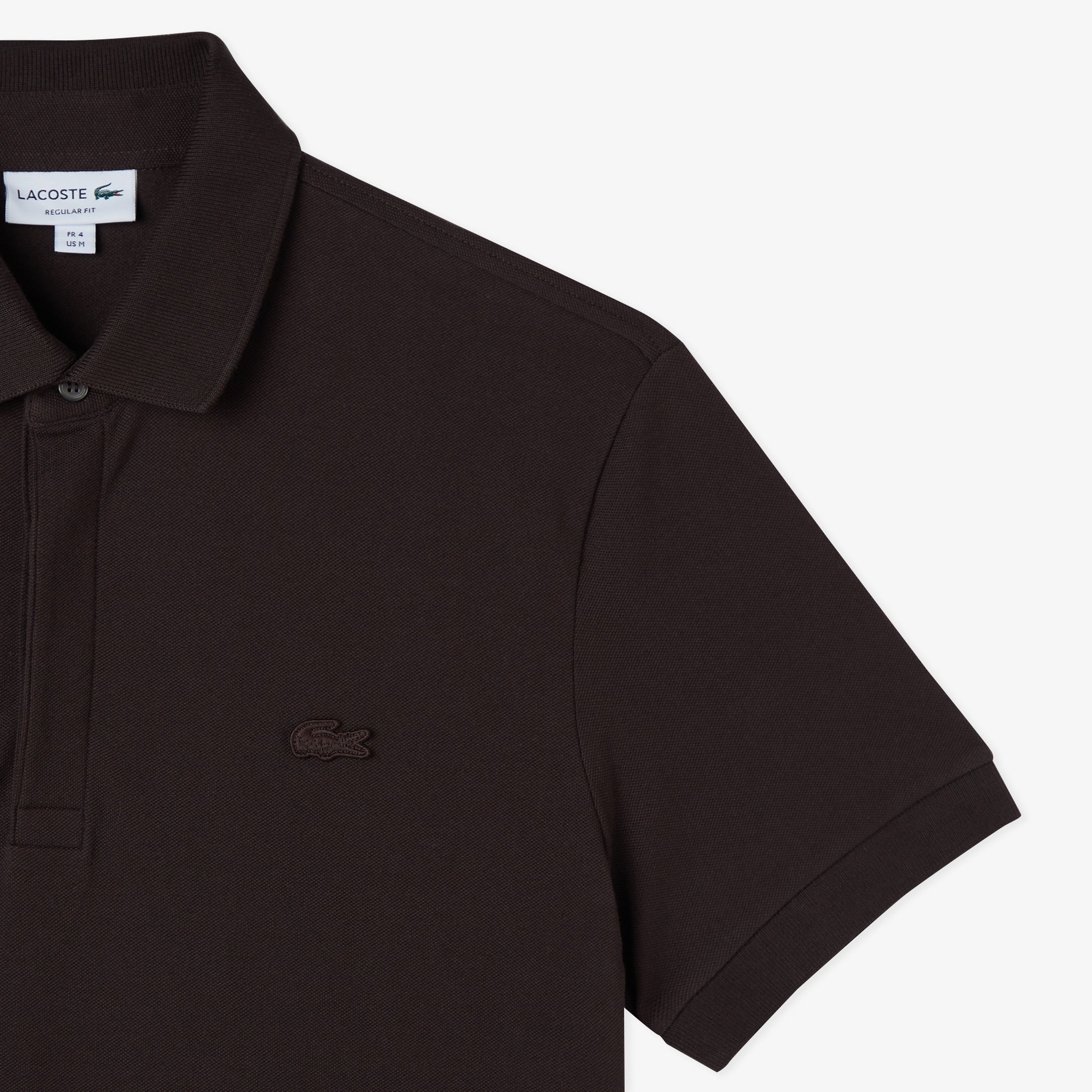 Erkek Regular Fit Kahverengi Paris Polo