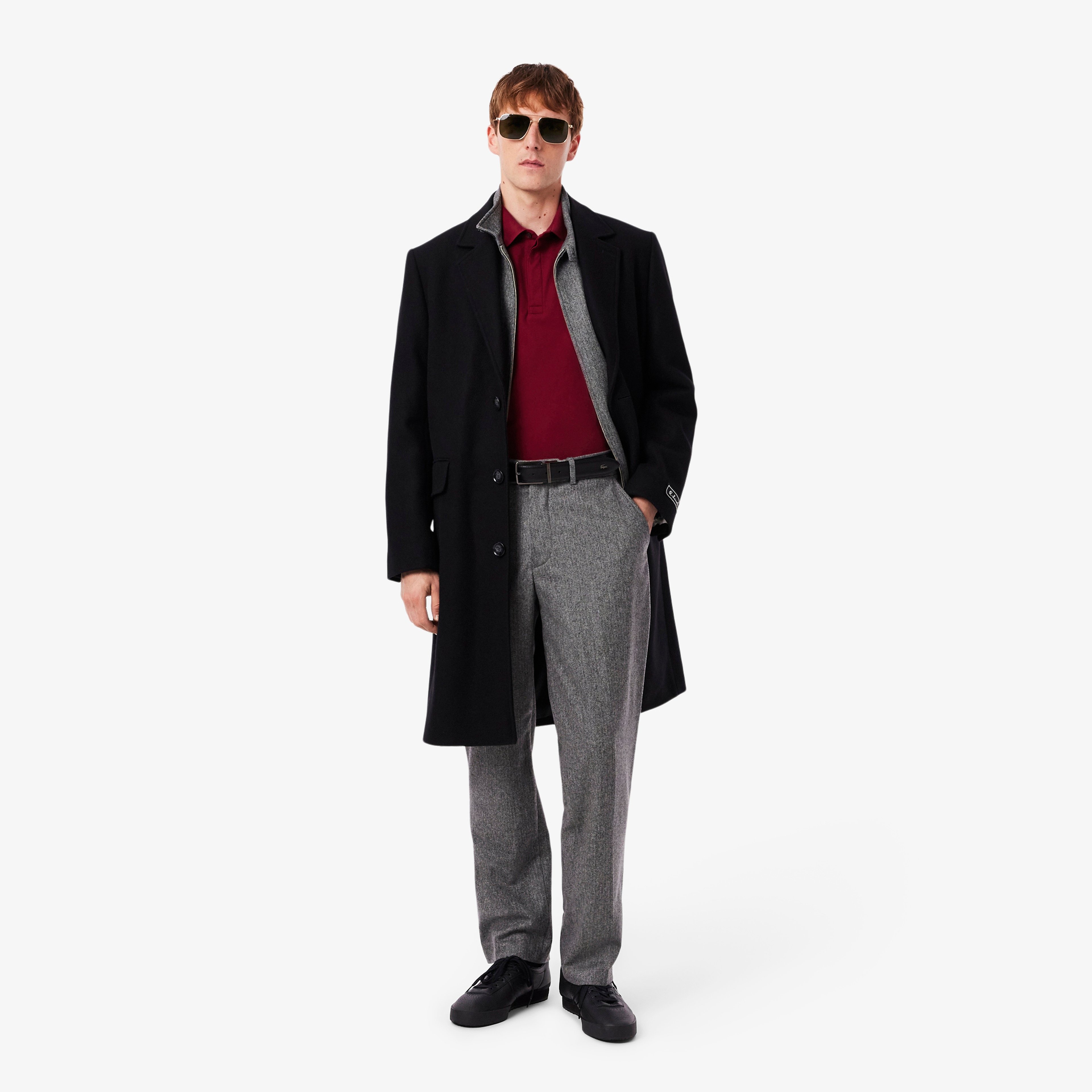 Erkek Regular Fit Bordo Paris Polo