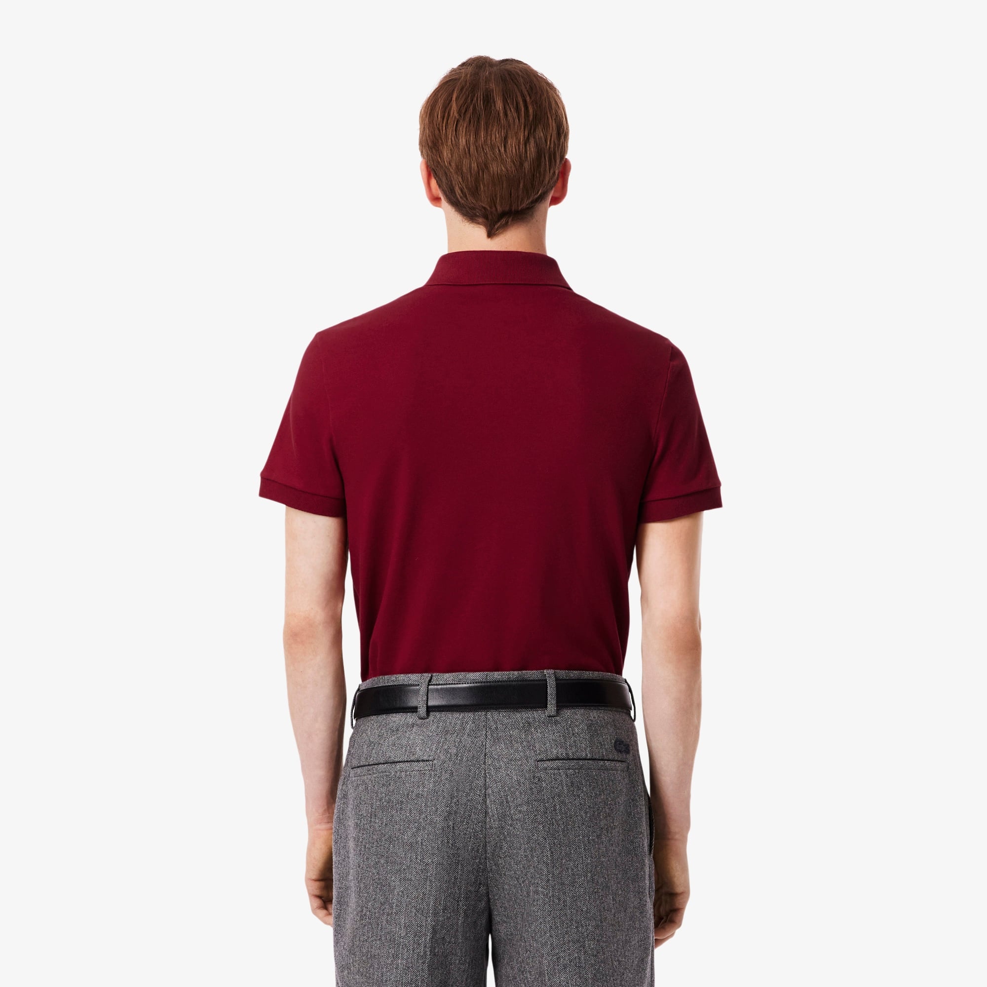 Erkek Regular Fit Bordo Paris Polo
