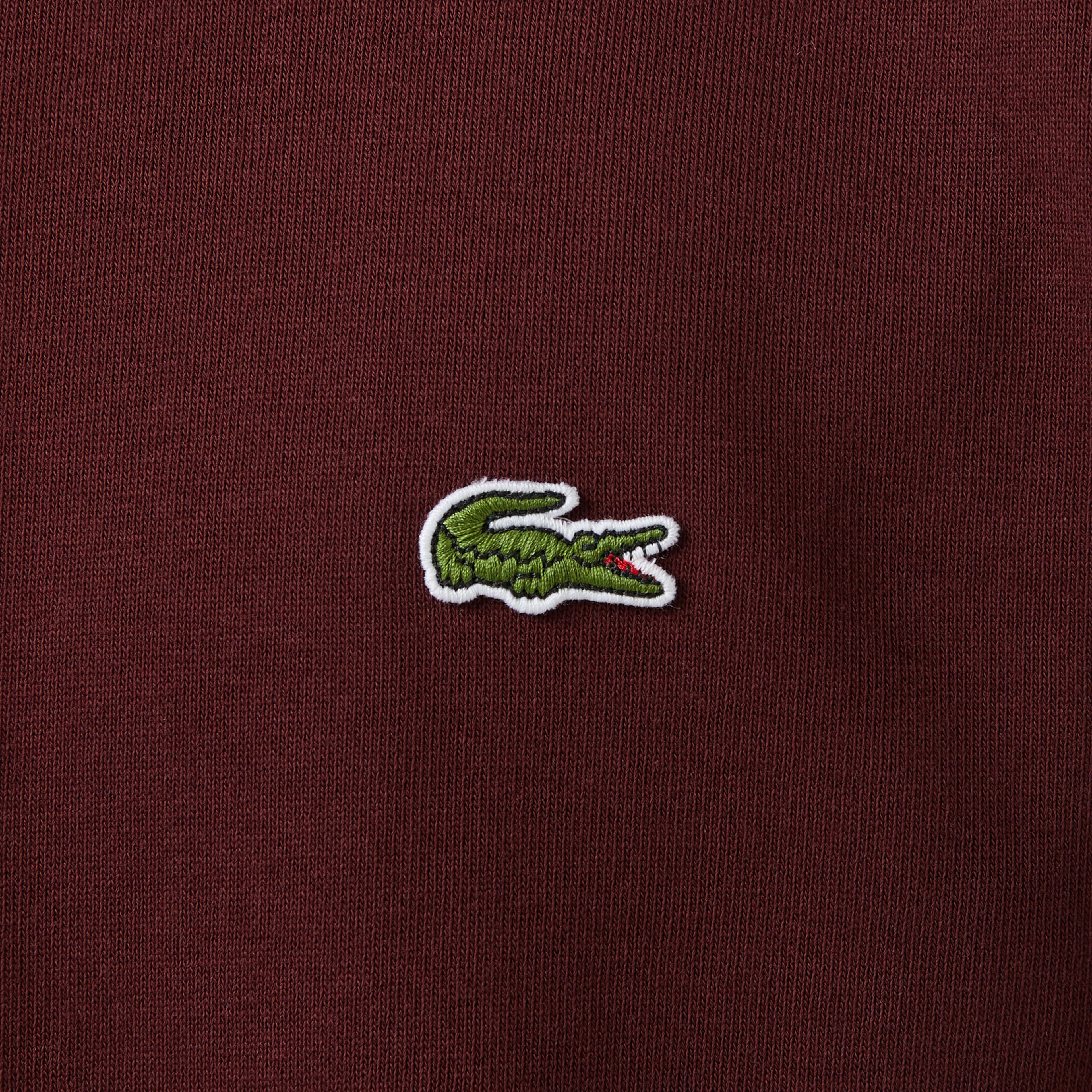 Erkek Classic Fit Bisiklet Yaka Bordo Sweatshirt