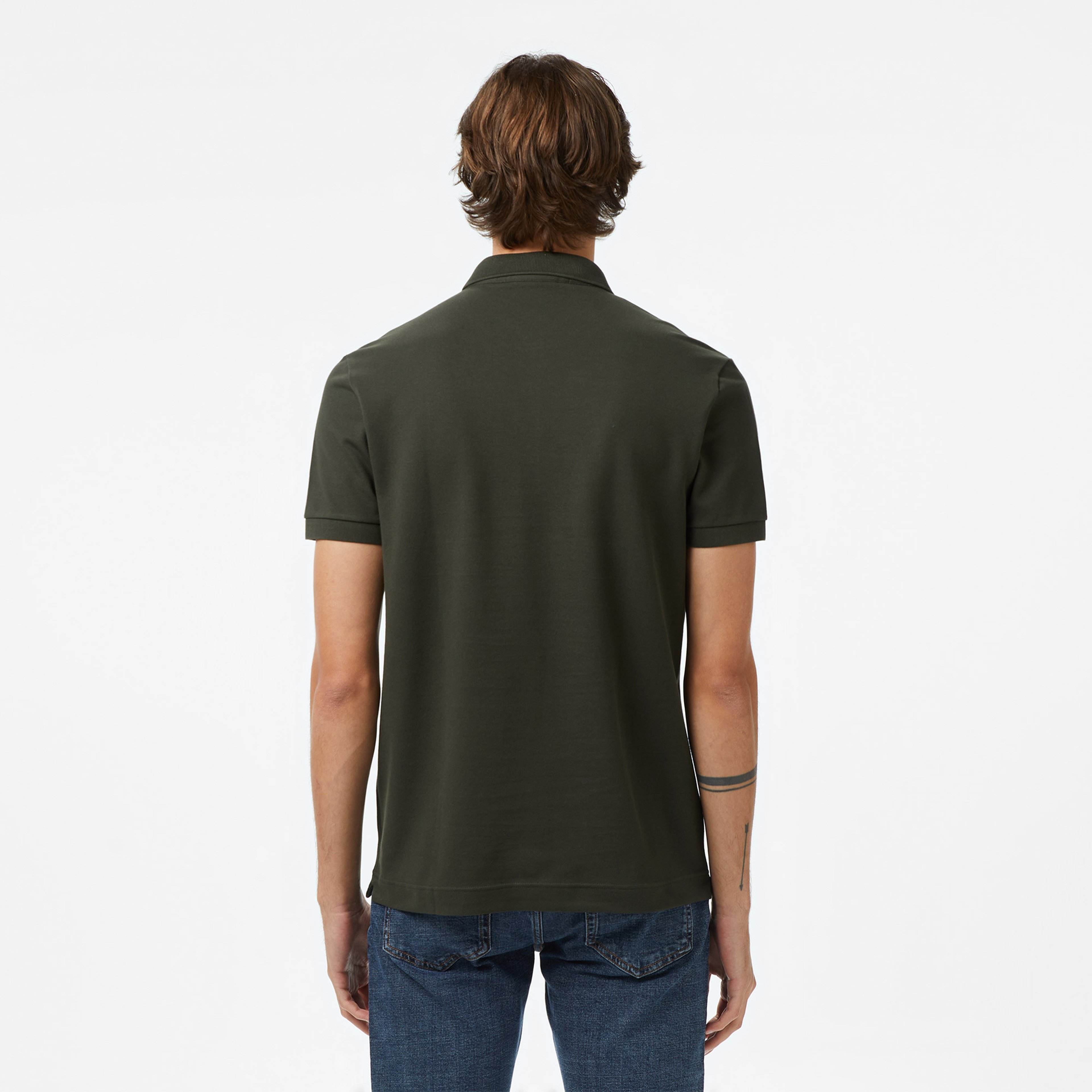 Erkek Regular Fit Haki Paris Polo