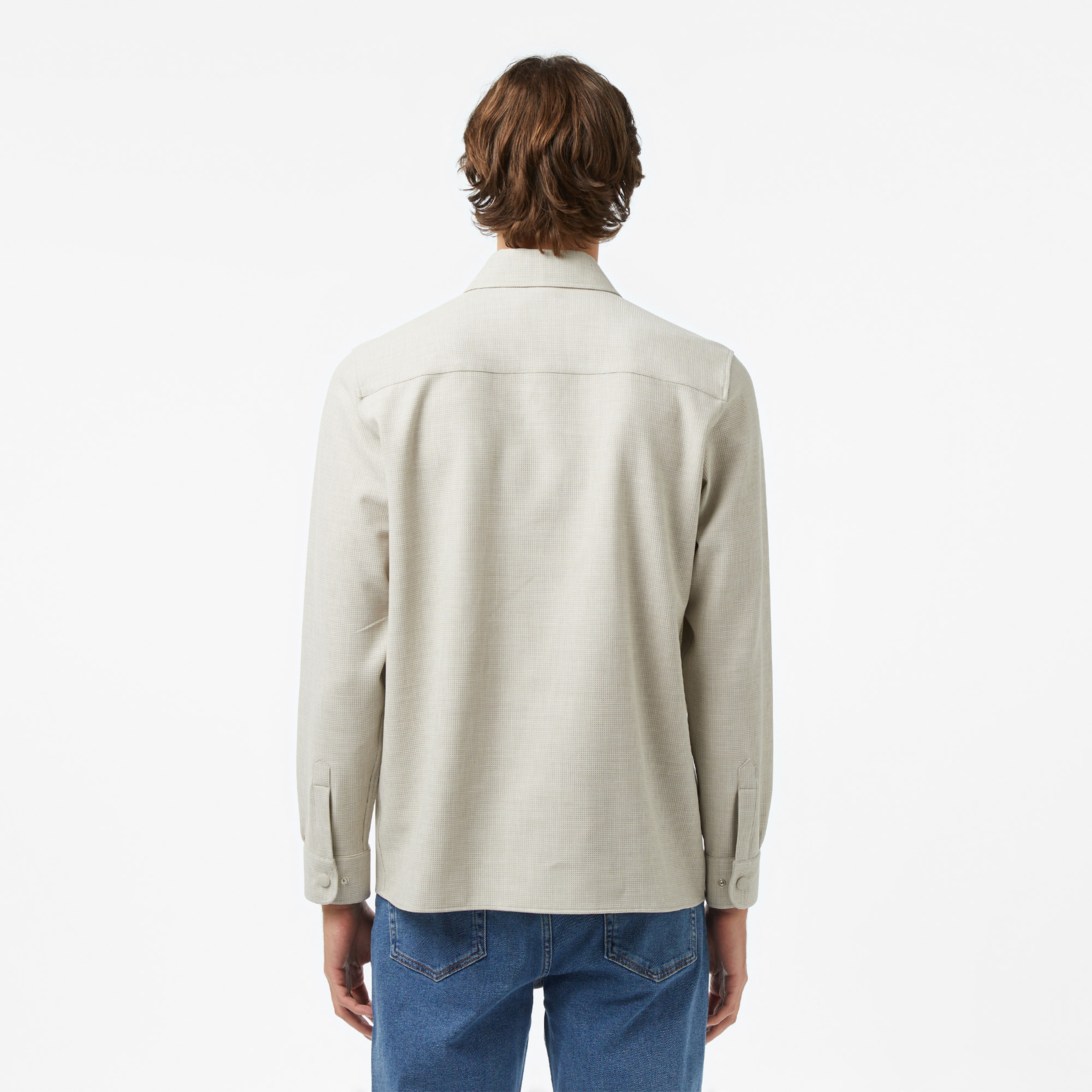 Erkek Regular Fit Bej Gömlek