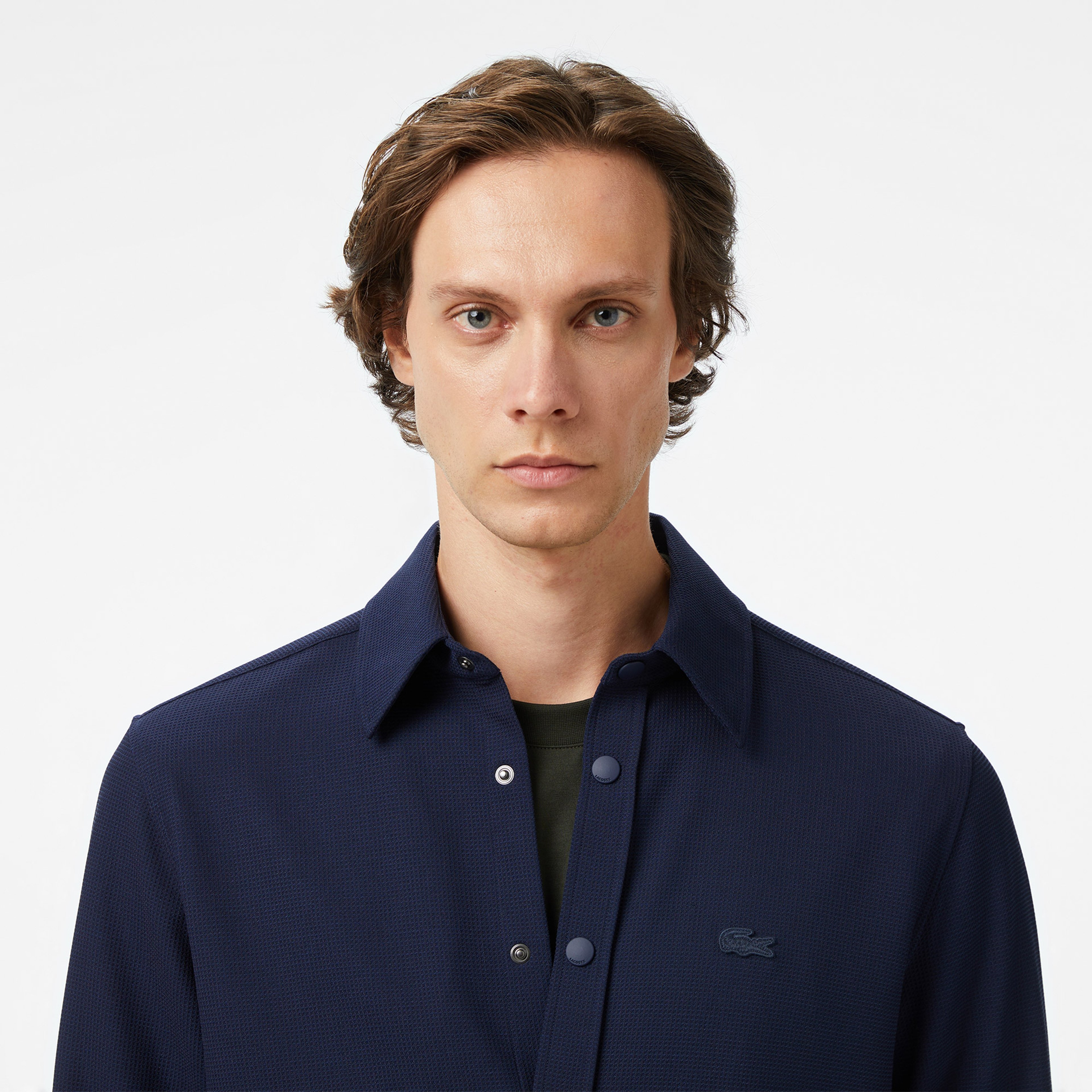 Erkek Regular Fit Lacivert Gömlek