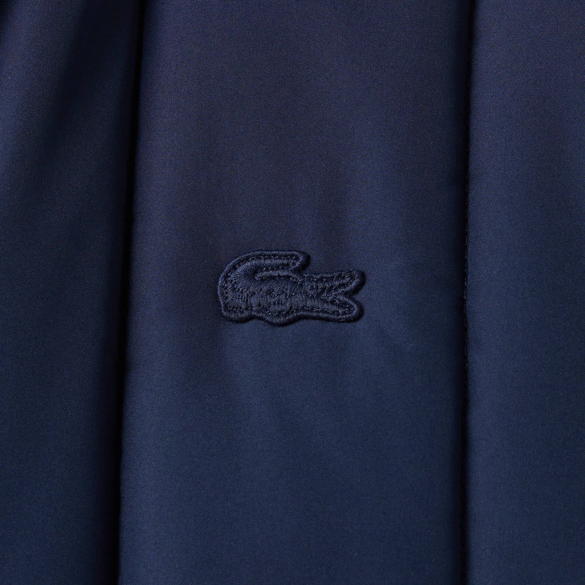 Erkek Dik Yaka Lacivert Mont