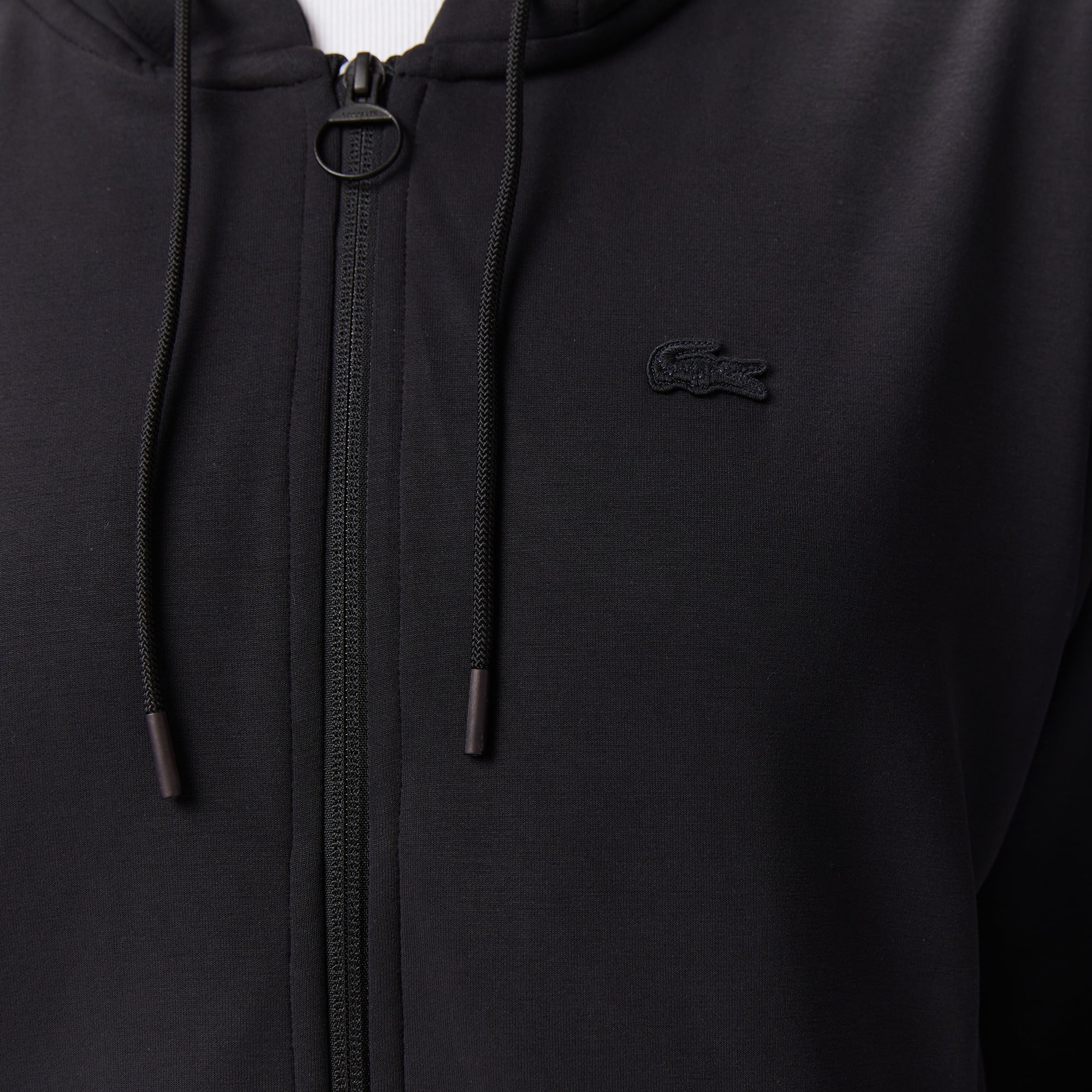 Kadın Relaxed Fit Kapüşonlu Siyah Sweatshirt