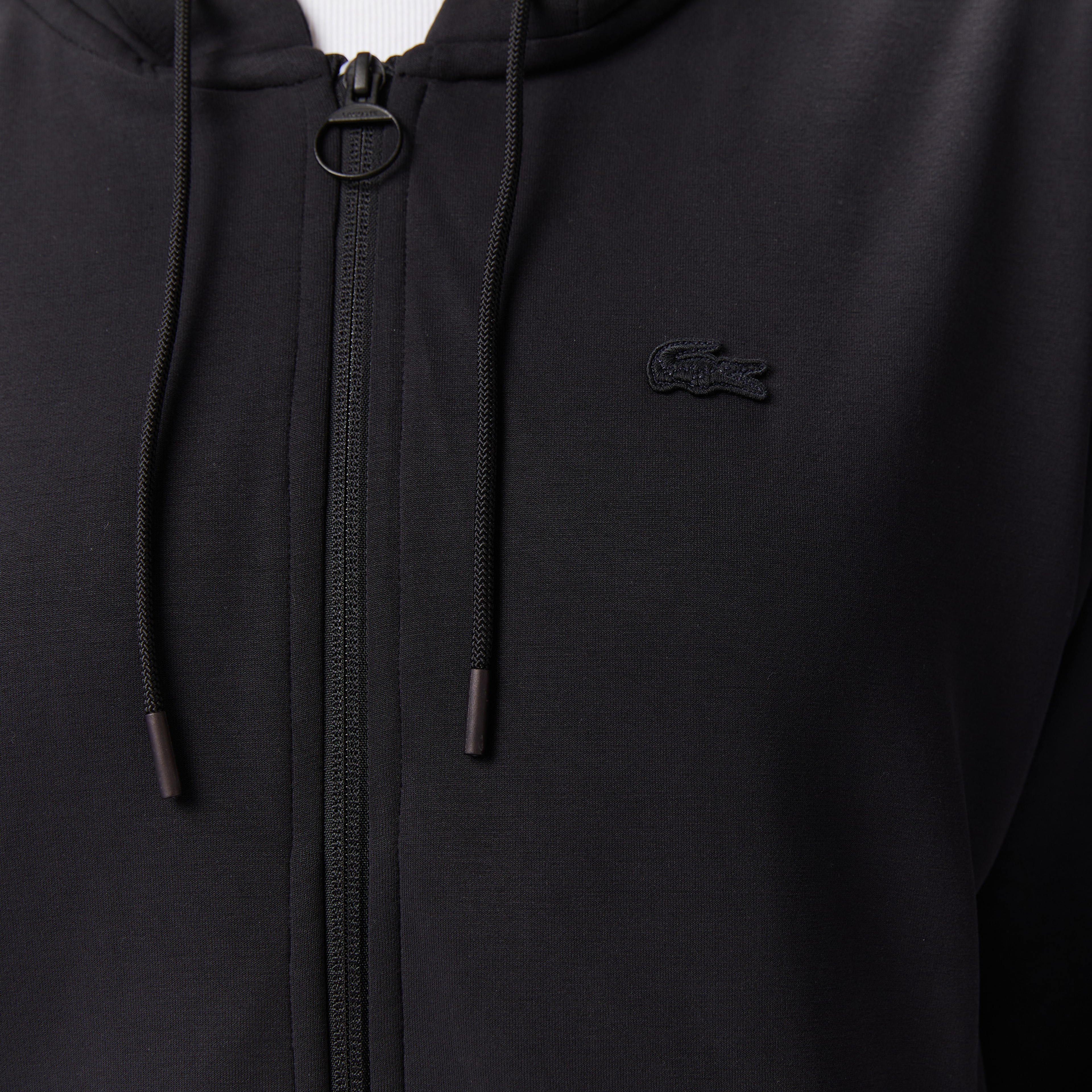 Kadın Relaxed Fit Kapüşonlu Siyah Sweatshirt