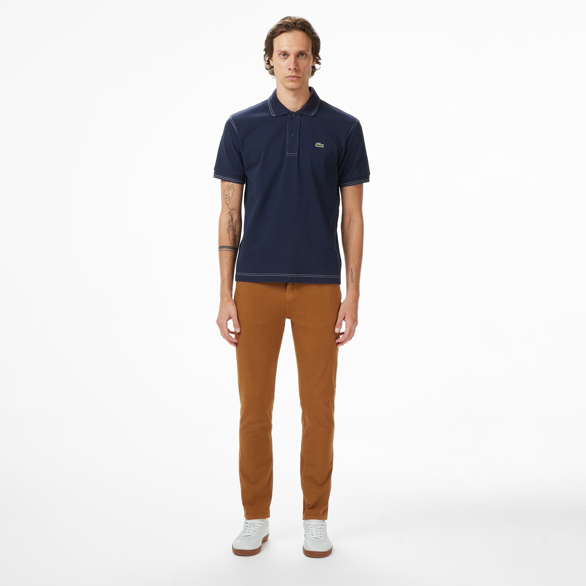 Erkek Slim Fit Açık Kahverengi Jean Pantolon