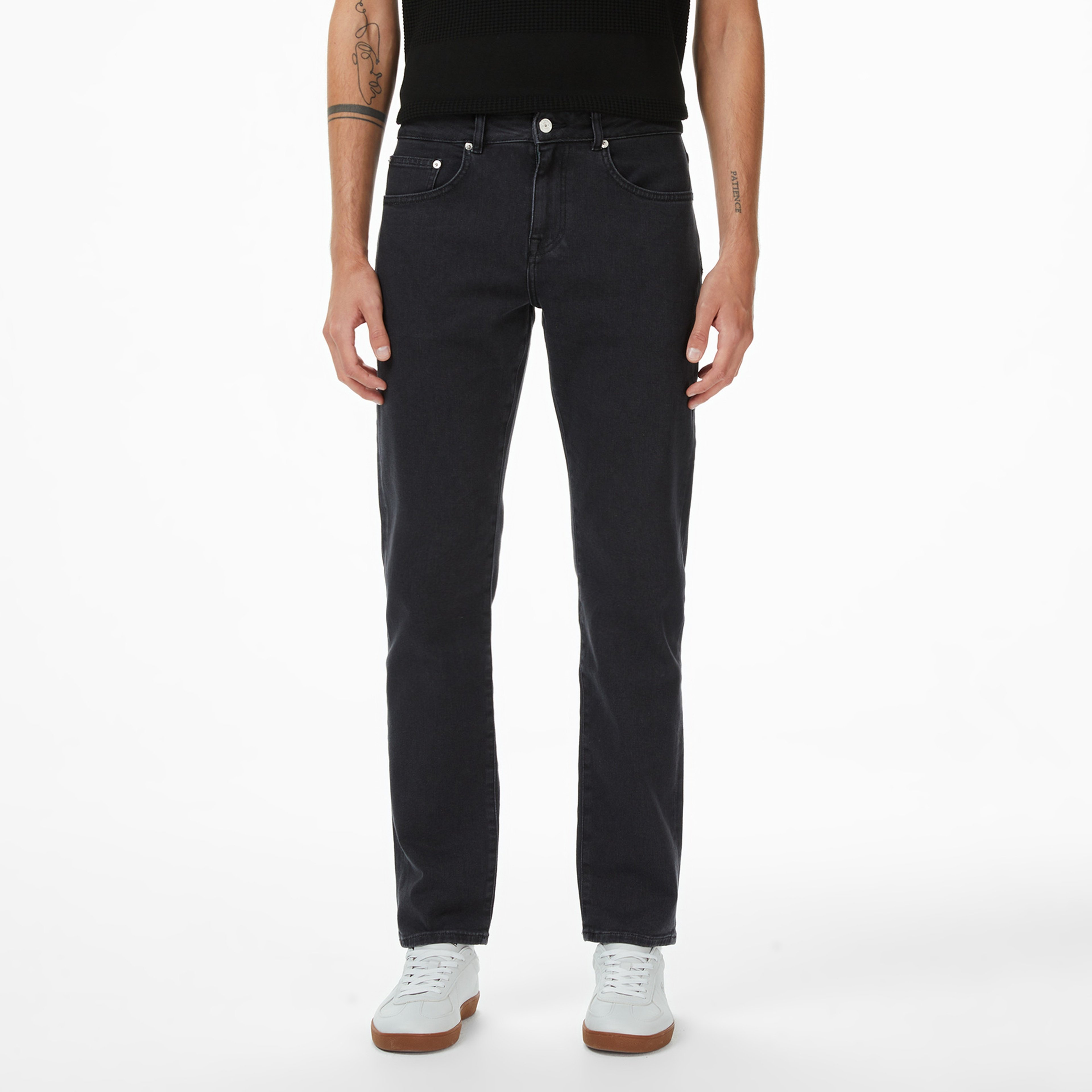 Erkek Regular Fit Siyah Jean Pantolon Erkek Regular Fit Siyah Jean Pantolon