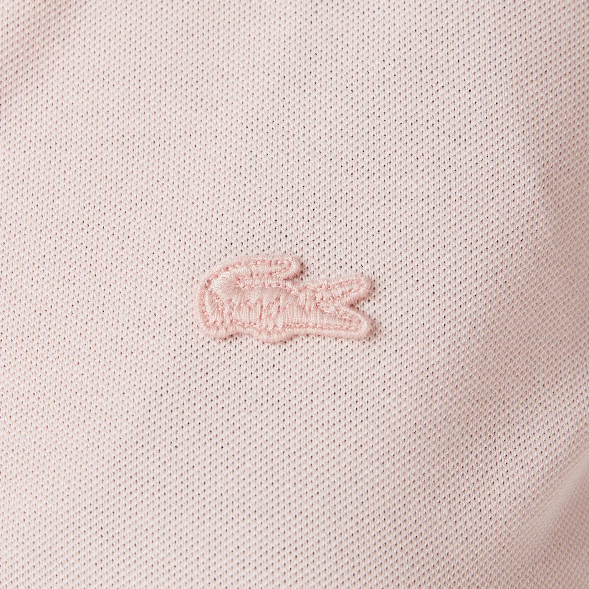 Kadın Slim Fit Uzun Kollu Pembe Polo