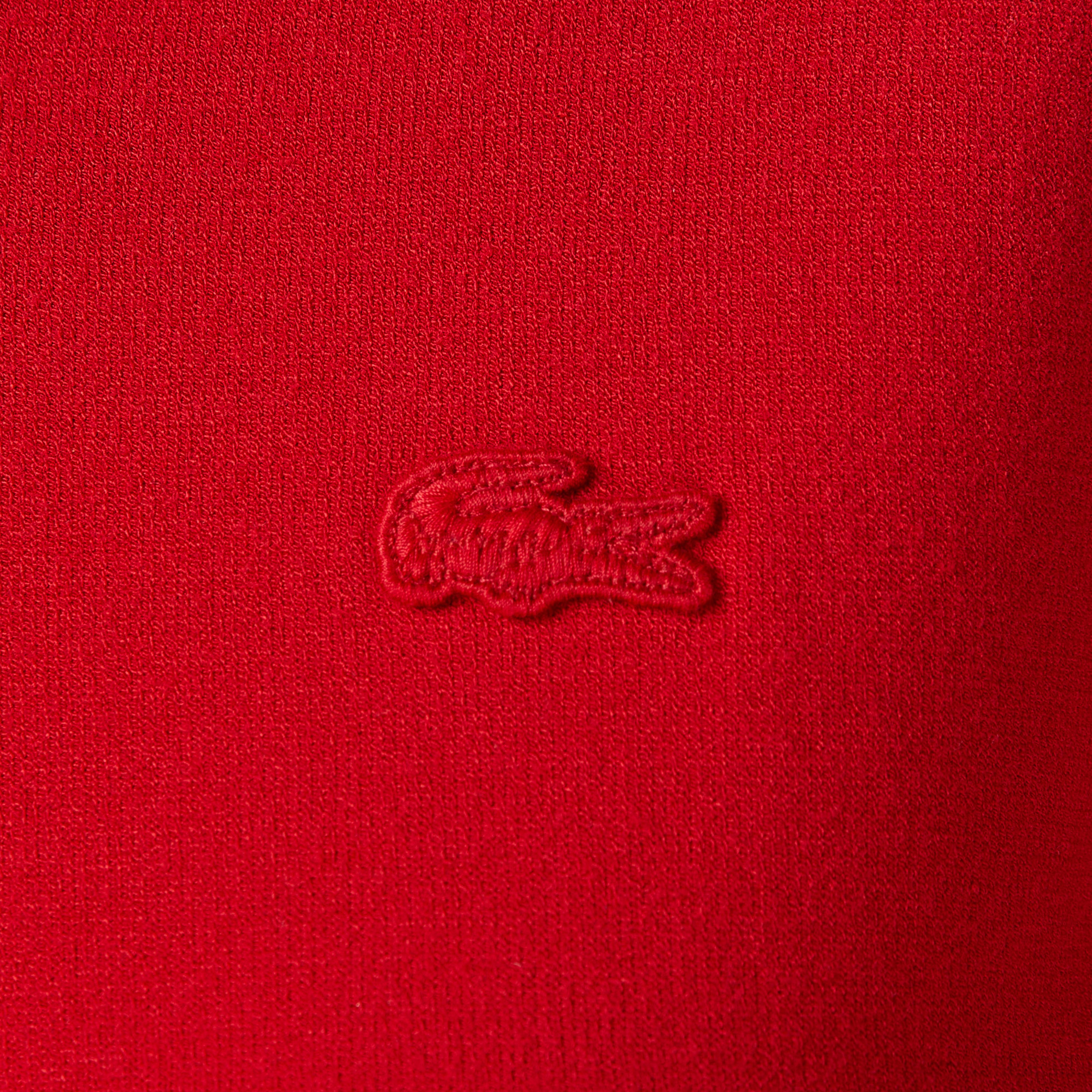 Kadın Regular Fit Polo Yaka Kırmızı Kazak