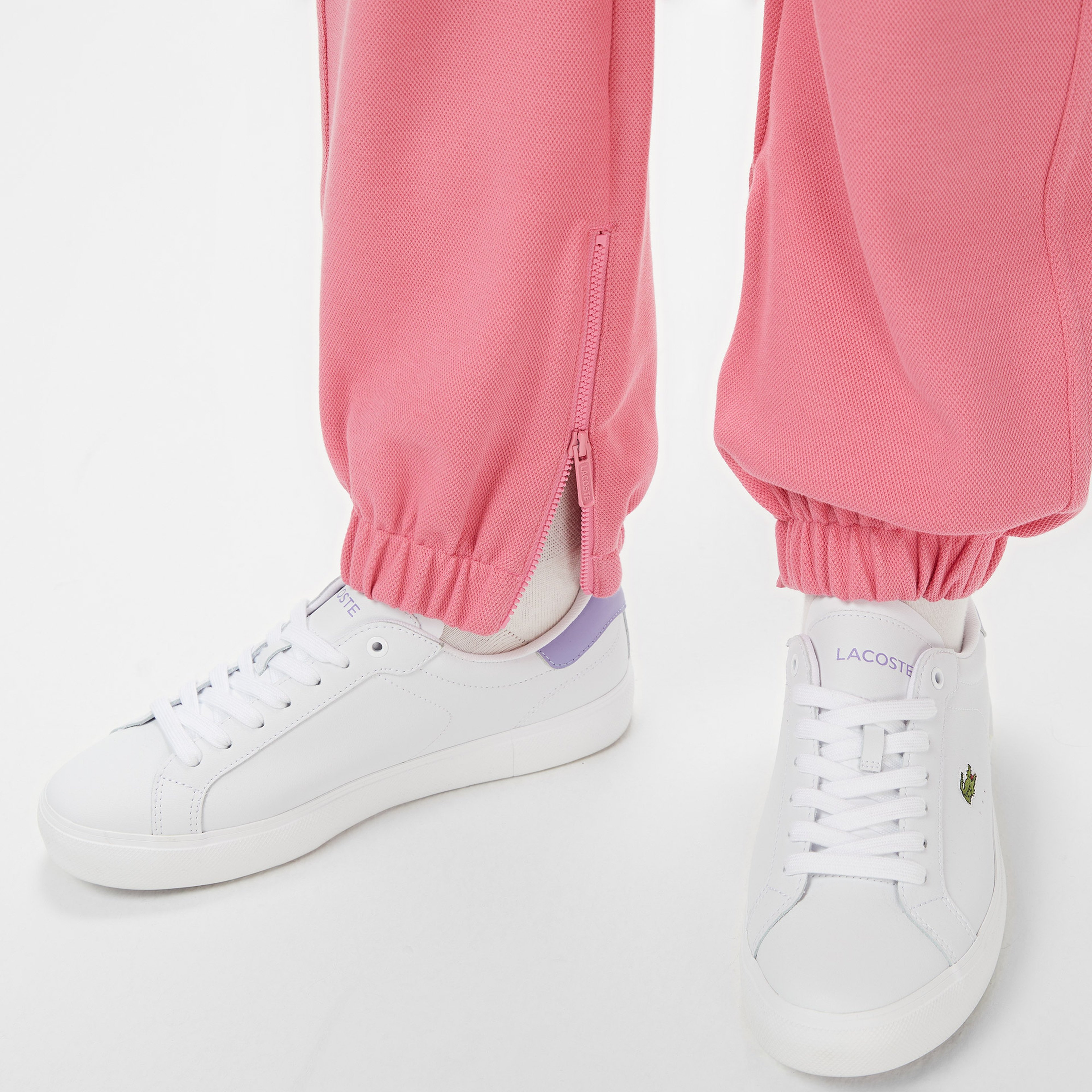 Kadın Straight Fit Pembe Eşofman Altı