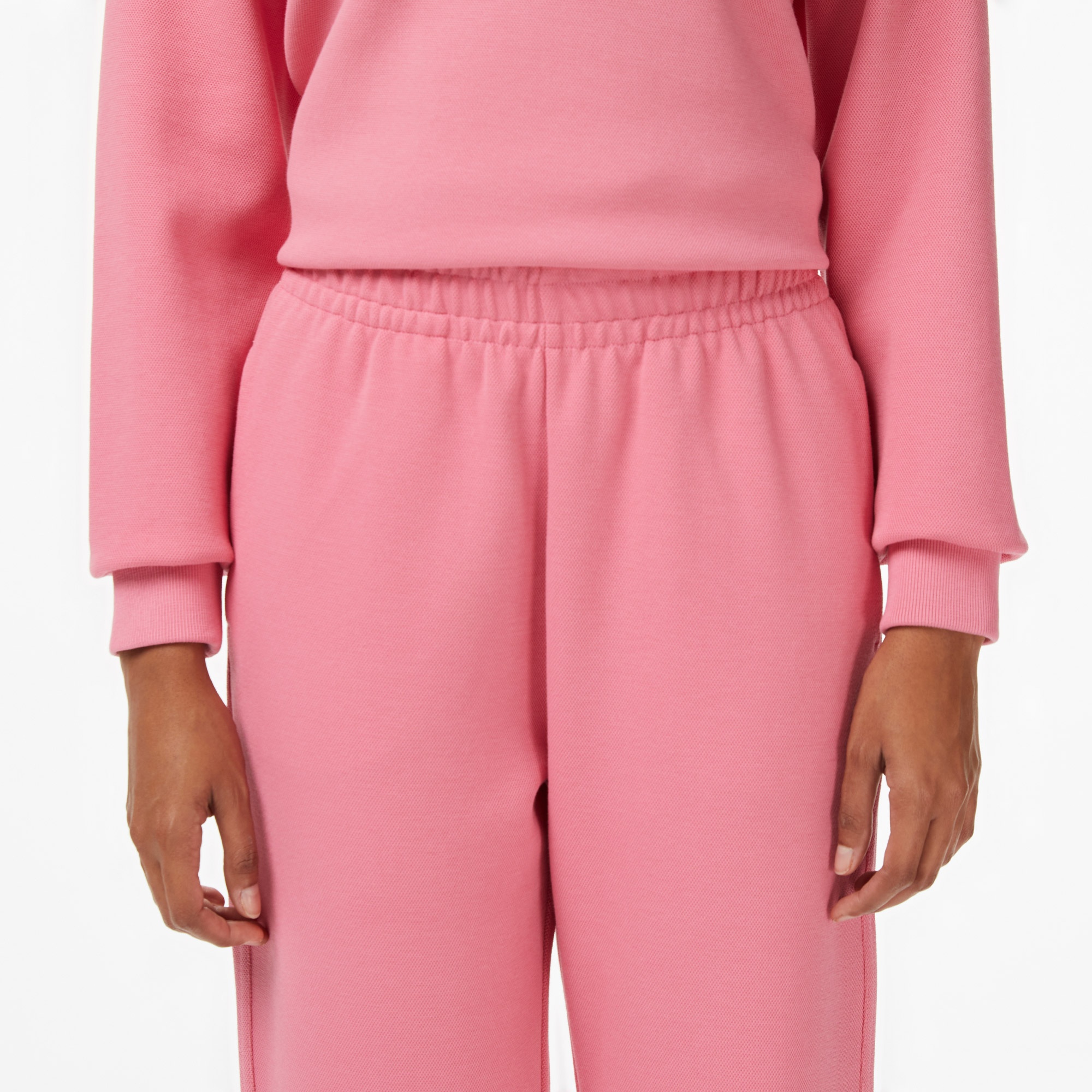 Kadın Straight Fit Pembe Eşofman Altı