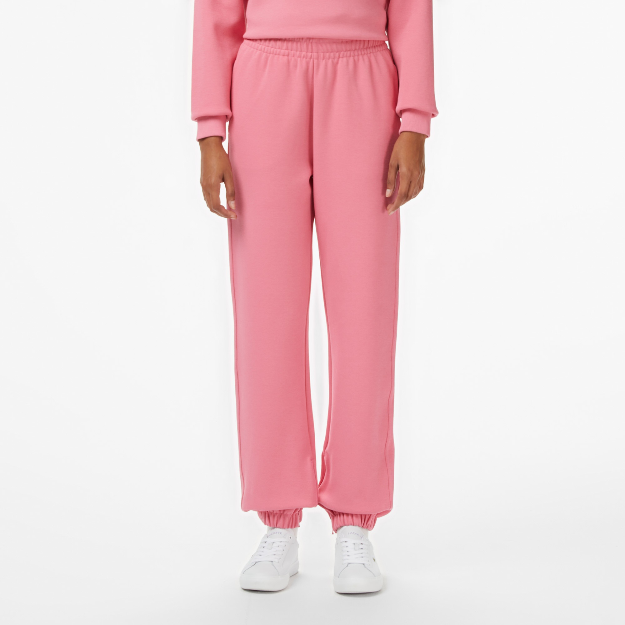 Kadın Straight Fit Pembe Eşofman Altı