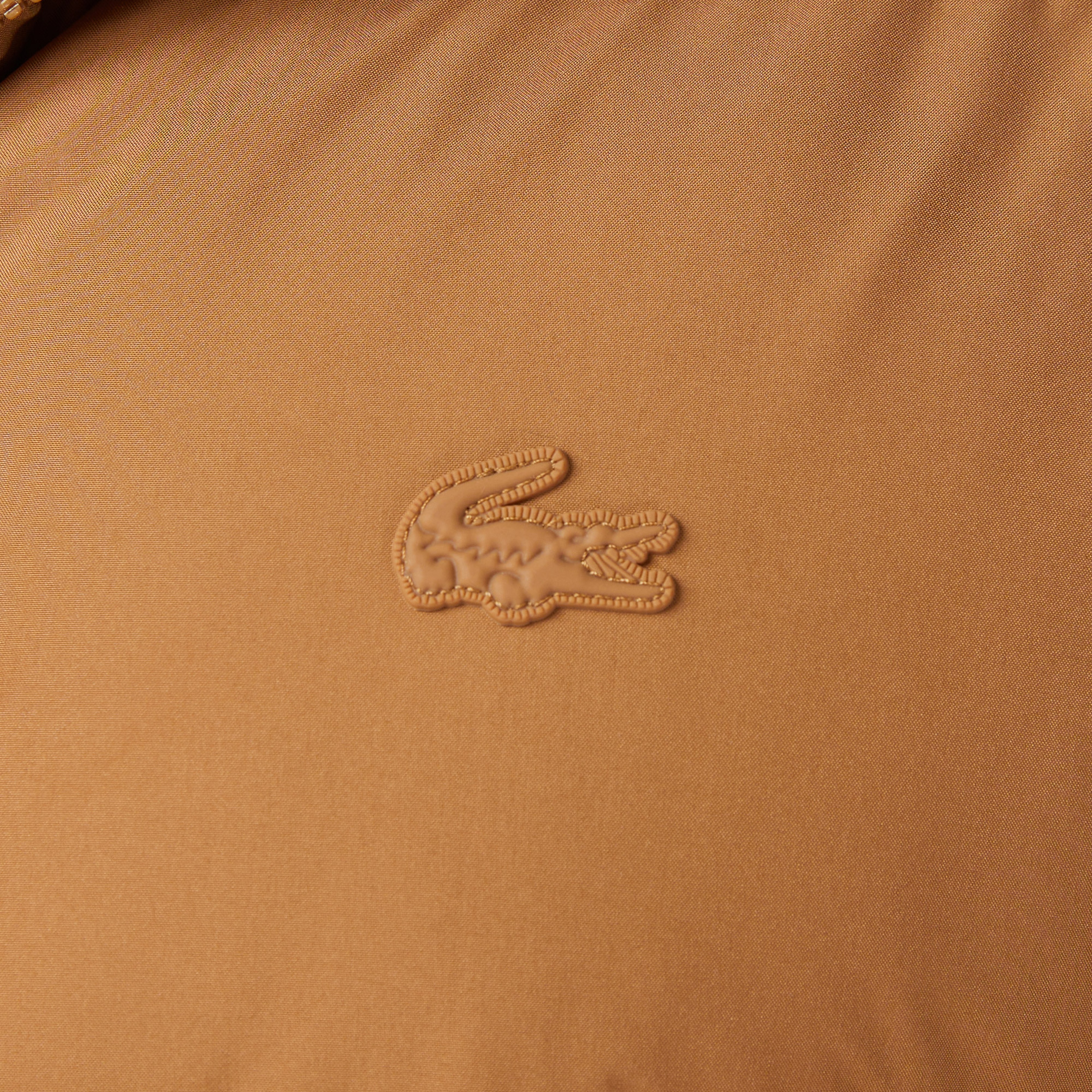 Kadın Kapüşonlu Açık Kahverengi Mont