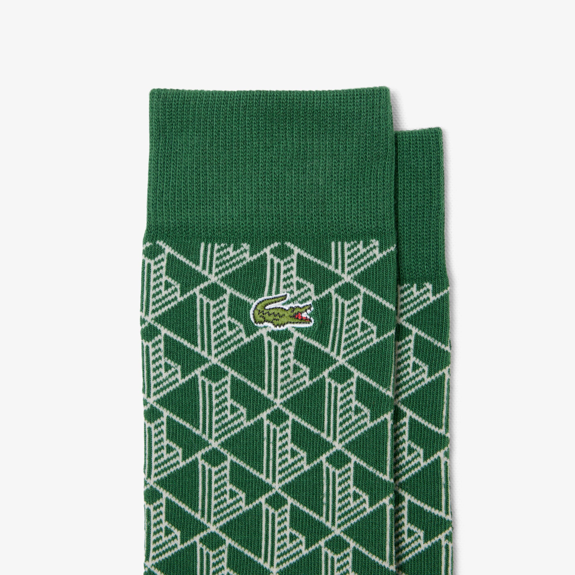 Lacoste Unisex 3'lü Yeşil Çorap görsel 2