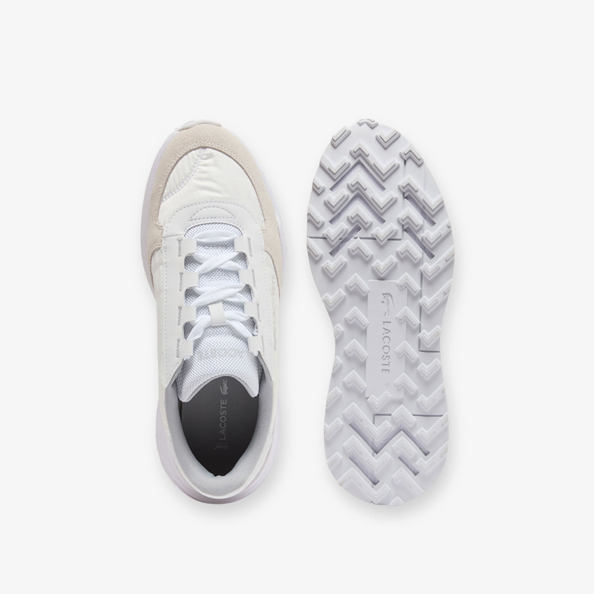 Lacoste Elite Active Evo Erkek Beyaz Sneaker görsel 4