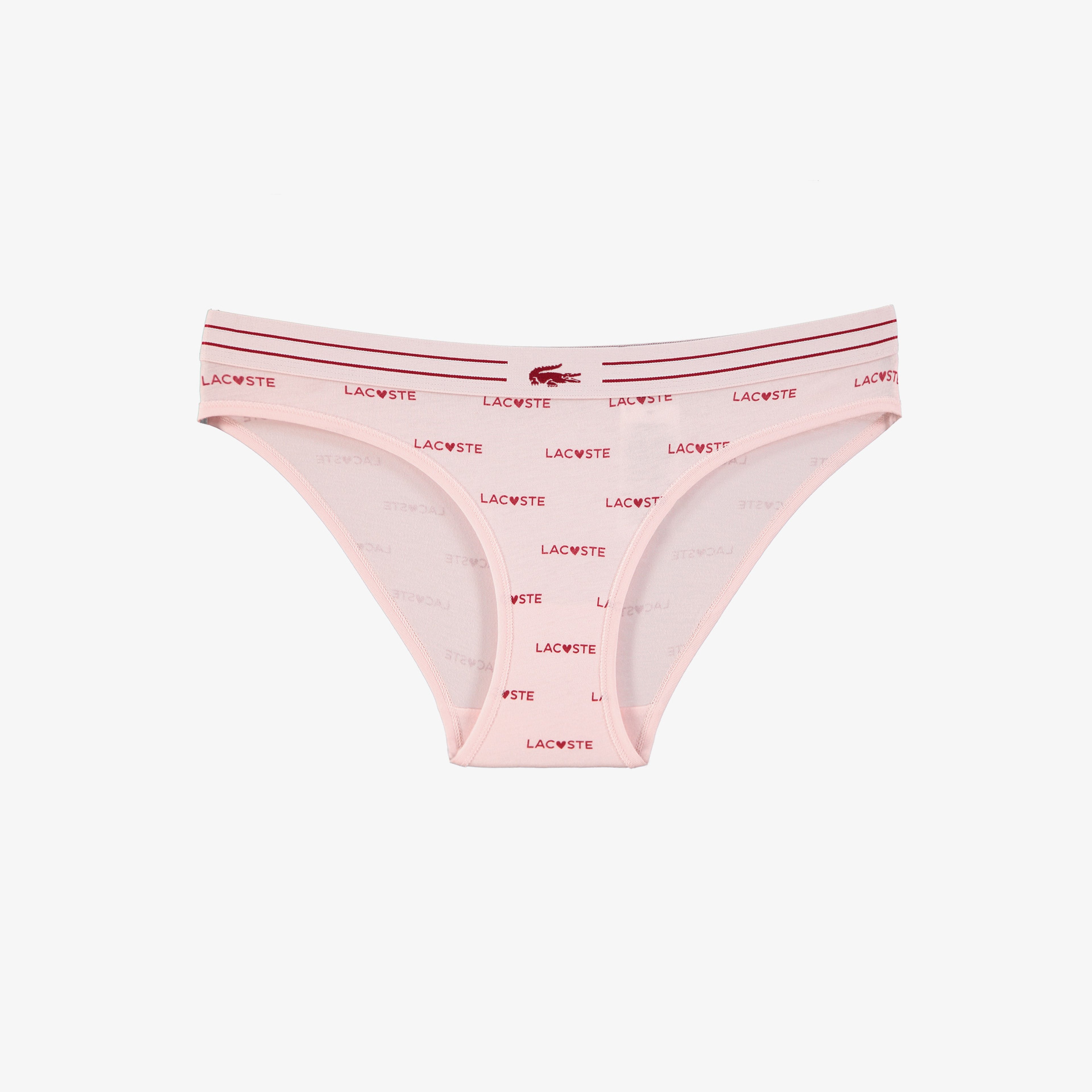 Kadın Baskılı Pembe Külot