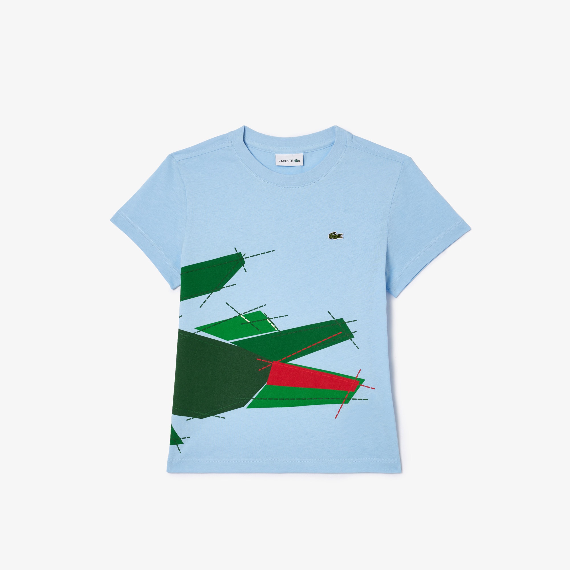 Çocuk Baskılı Açık Mavi T-Shirt
