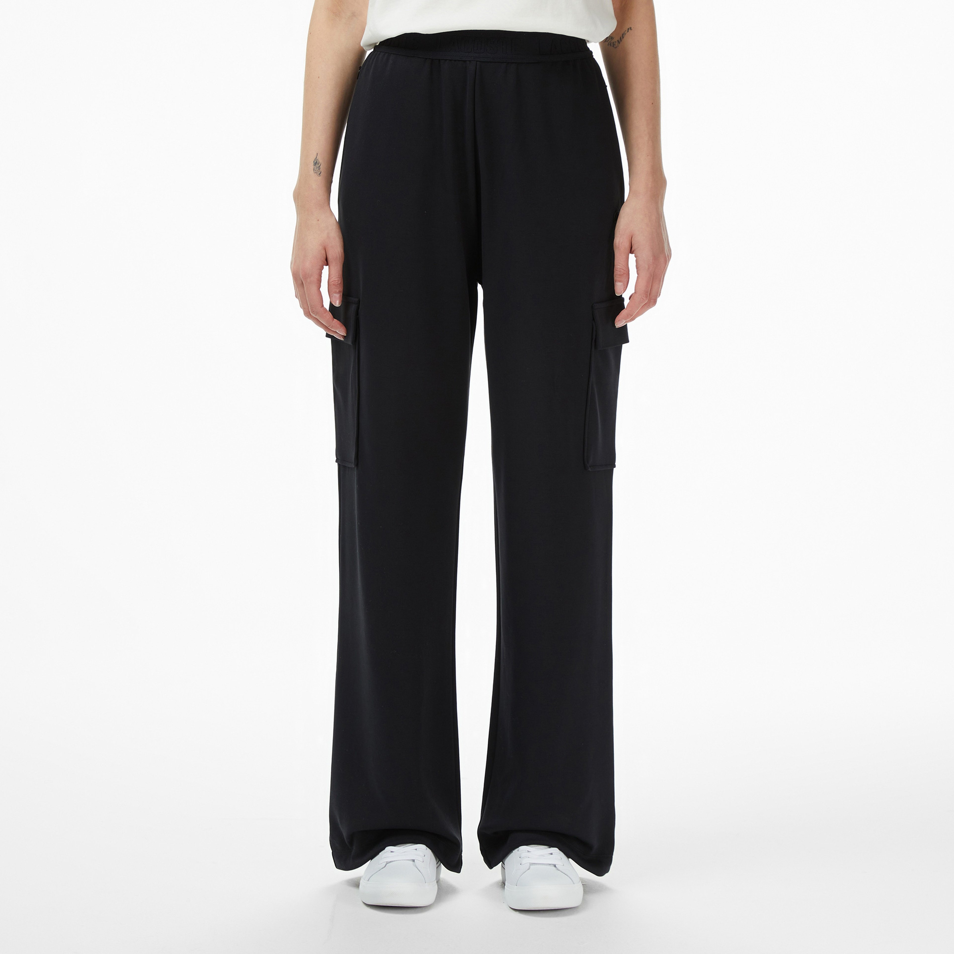 Kadın Relaxed Fit Siyah Eşofman Altı