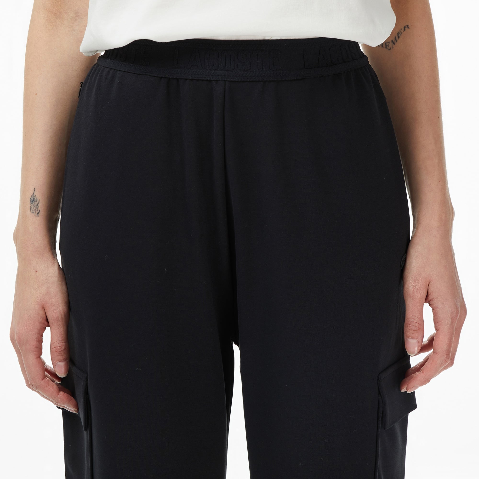 Kadın Relaxed Fit Siyah Eşofman Altı