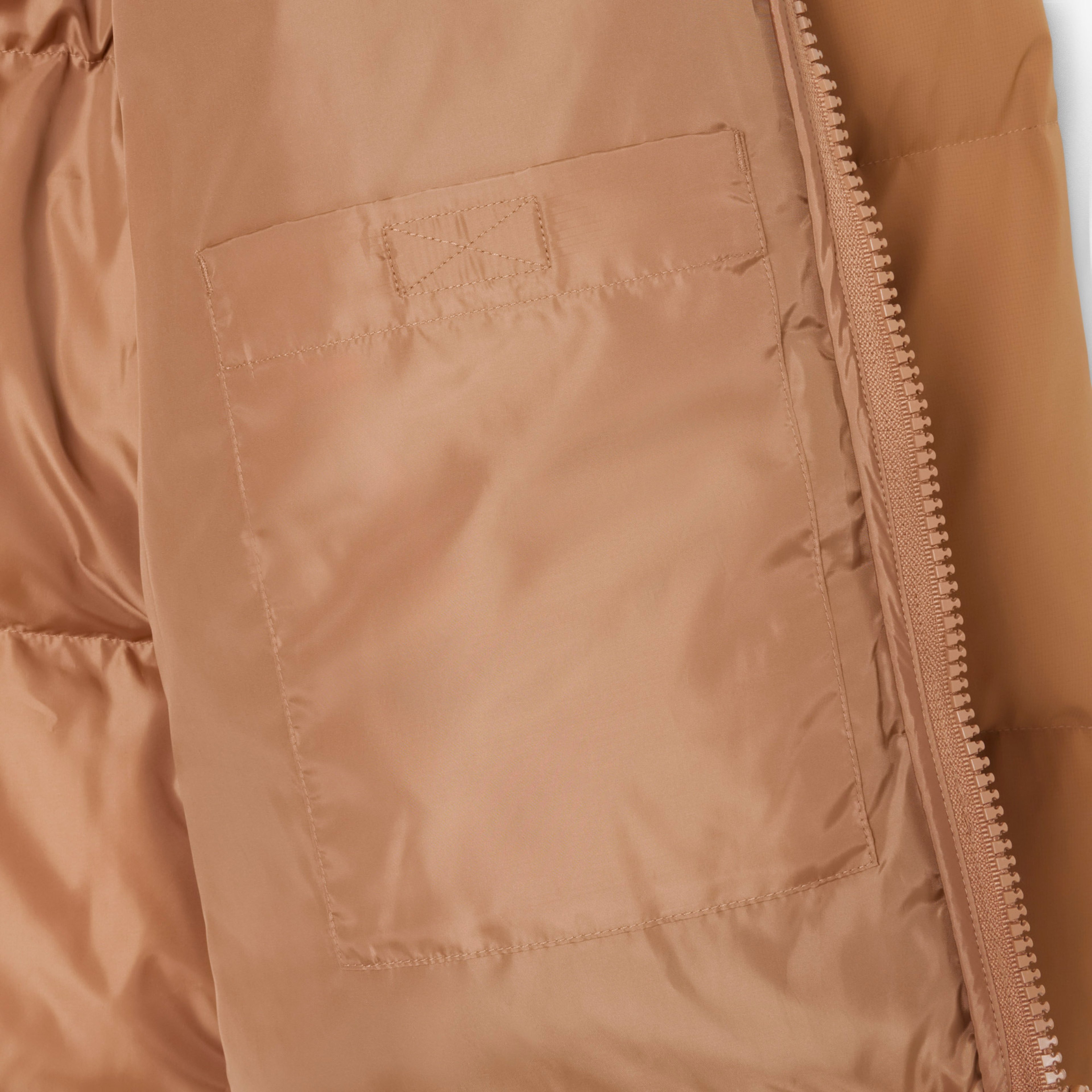 Erkek Relaxed Fit Kapüşonlu Koyu Kahverengi Mont