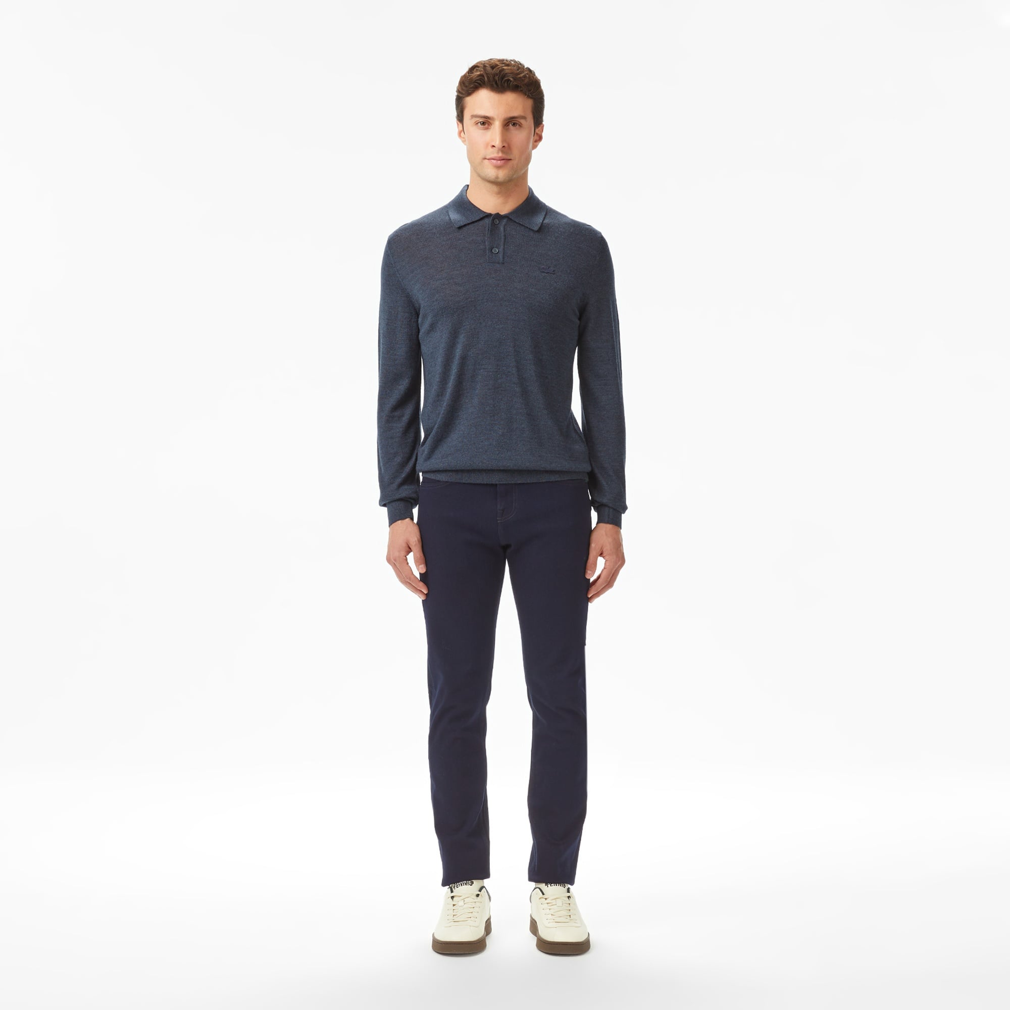 Erkek Slim Fit Lacivert Jean Pantolon