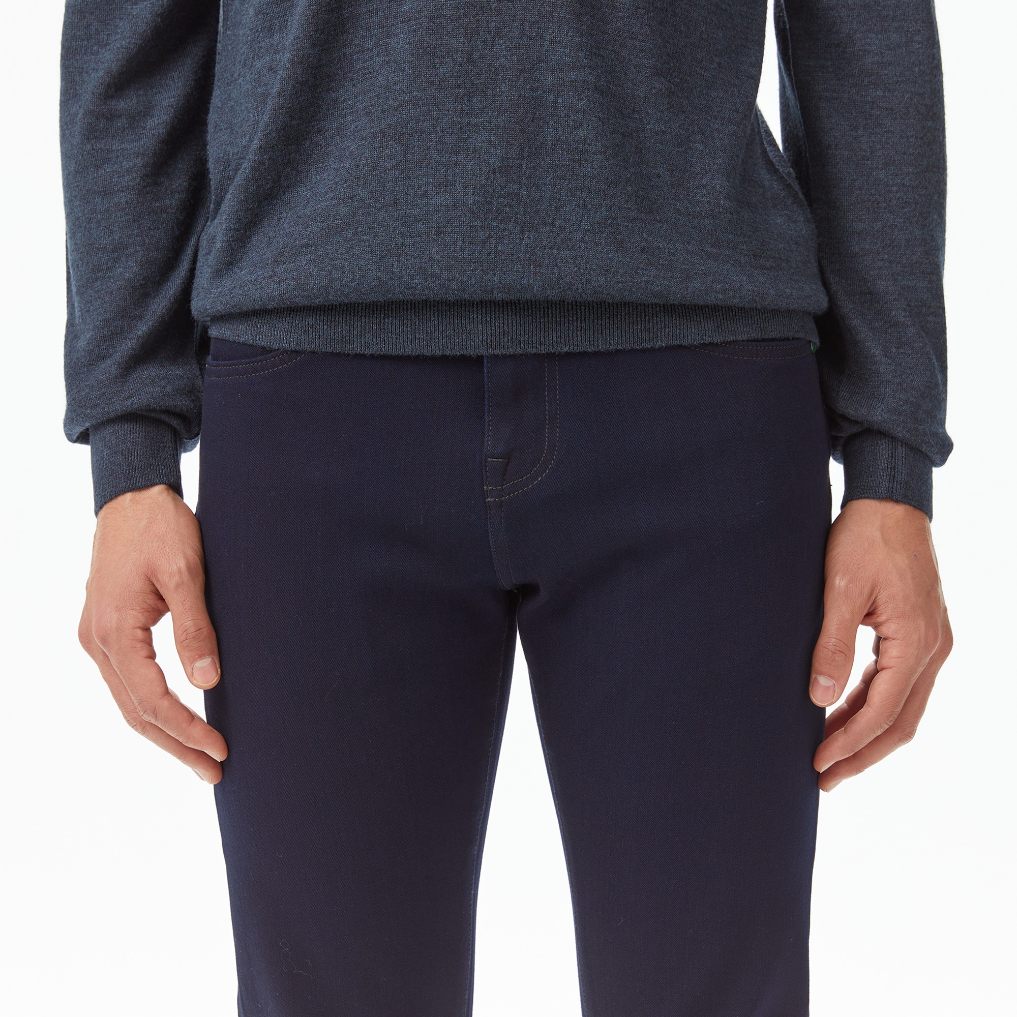 Erkek Slim Fit Lacivert Jean Pantolon