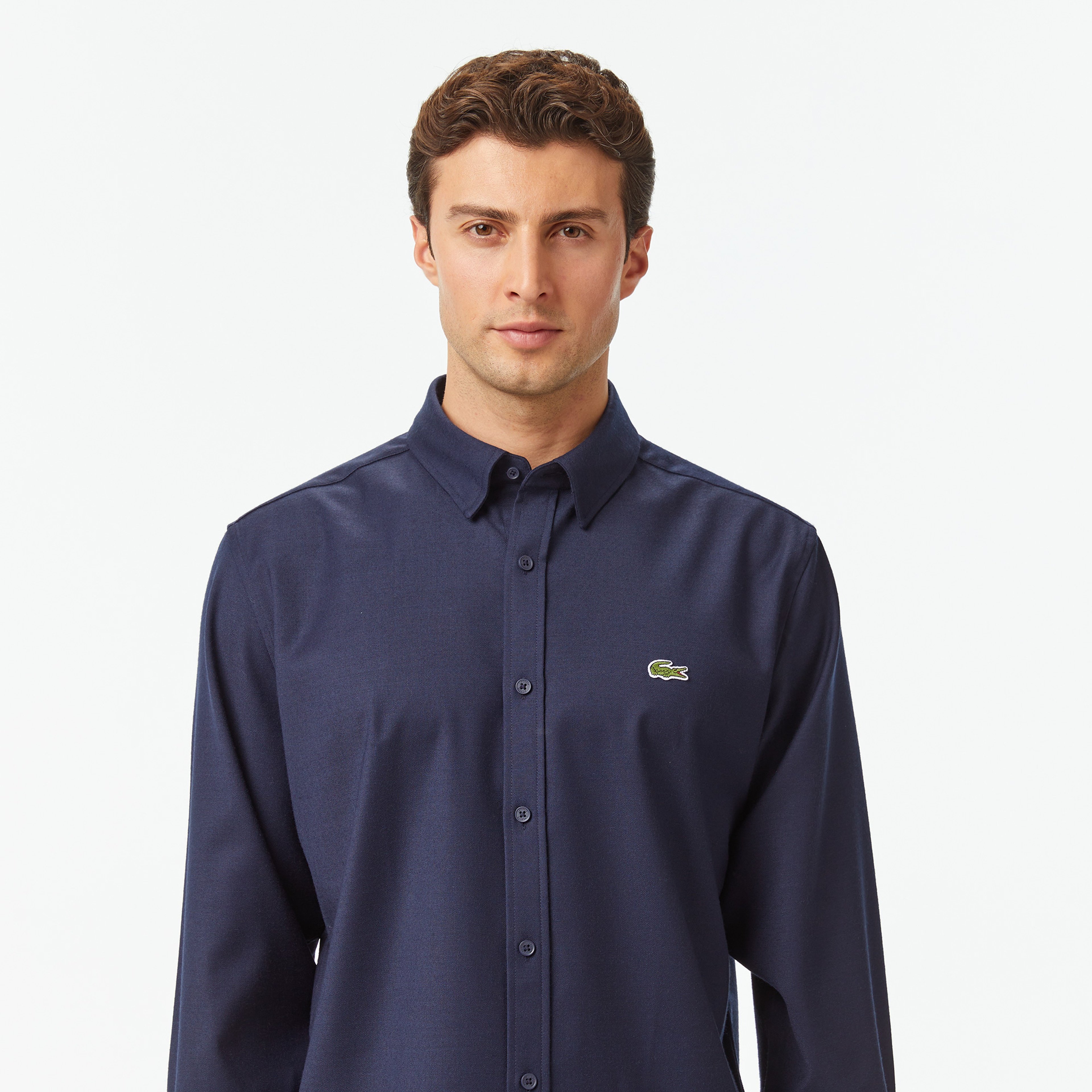 Erkek Regular Fit Lacivert Gömlek
