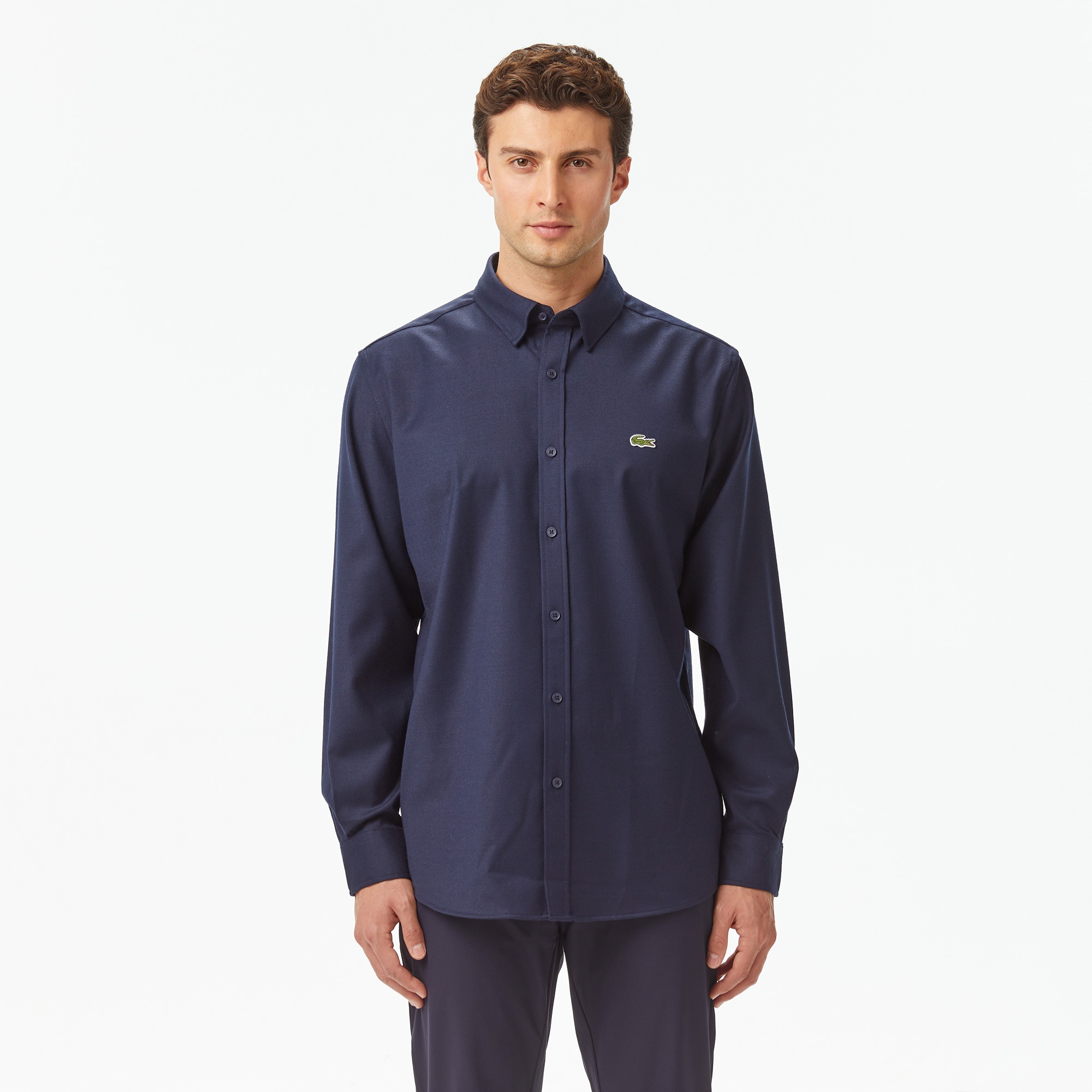 Erkek Regular Fit Lacivert Gömlek