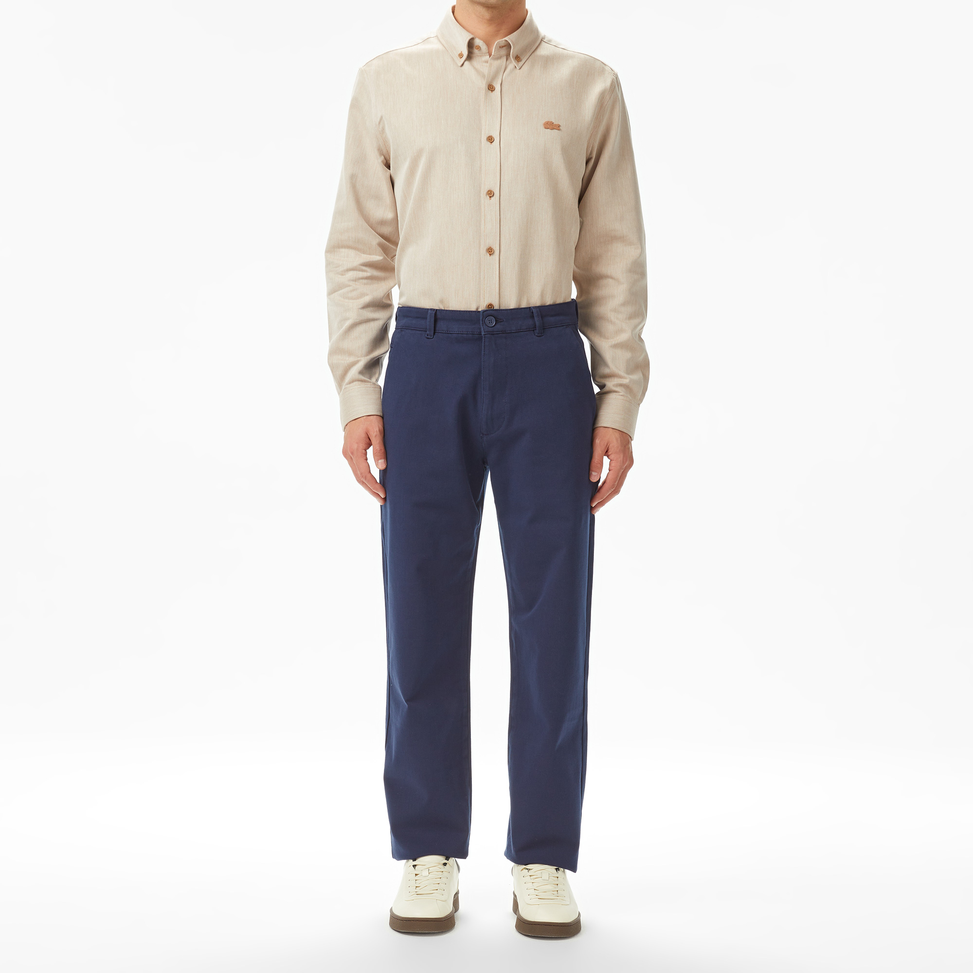 Lacoste Erkek Regular Fit Lacivert Pantolon görsel 5