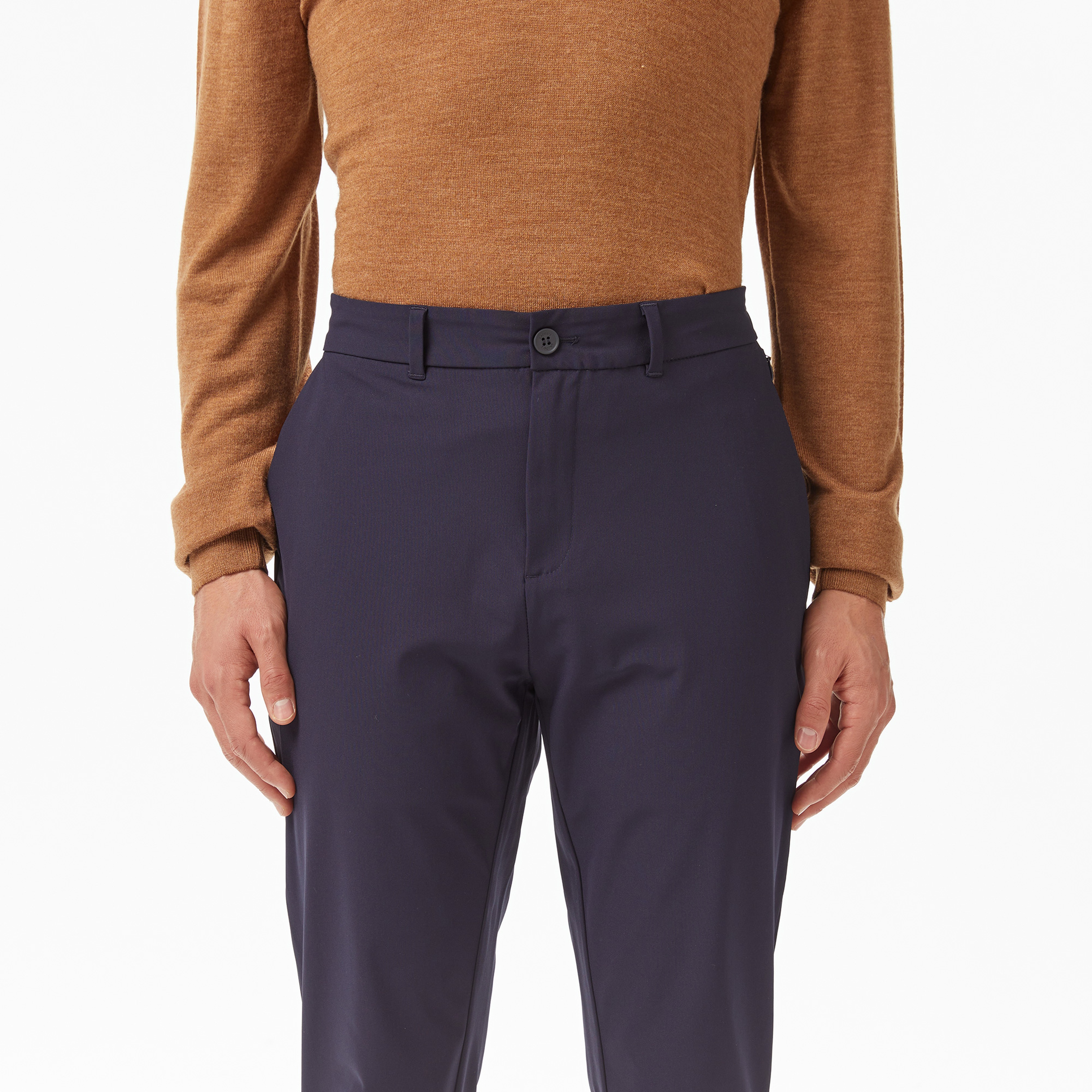 Erkek Slim Fit Lacivert Pantolon