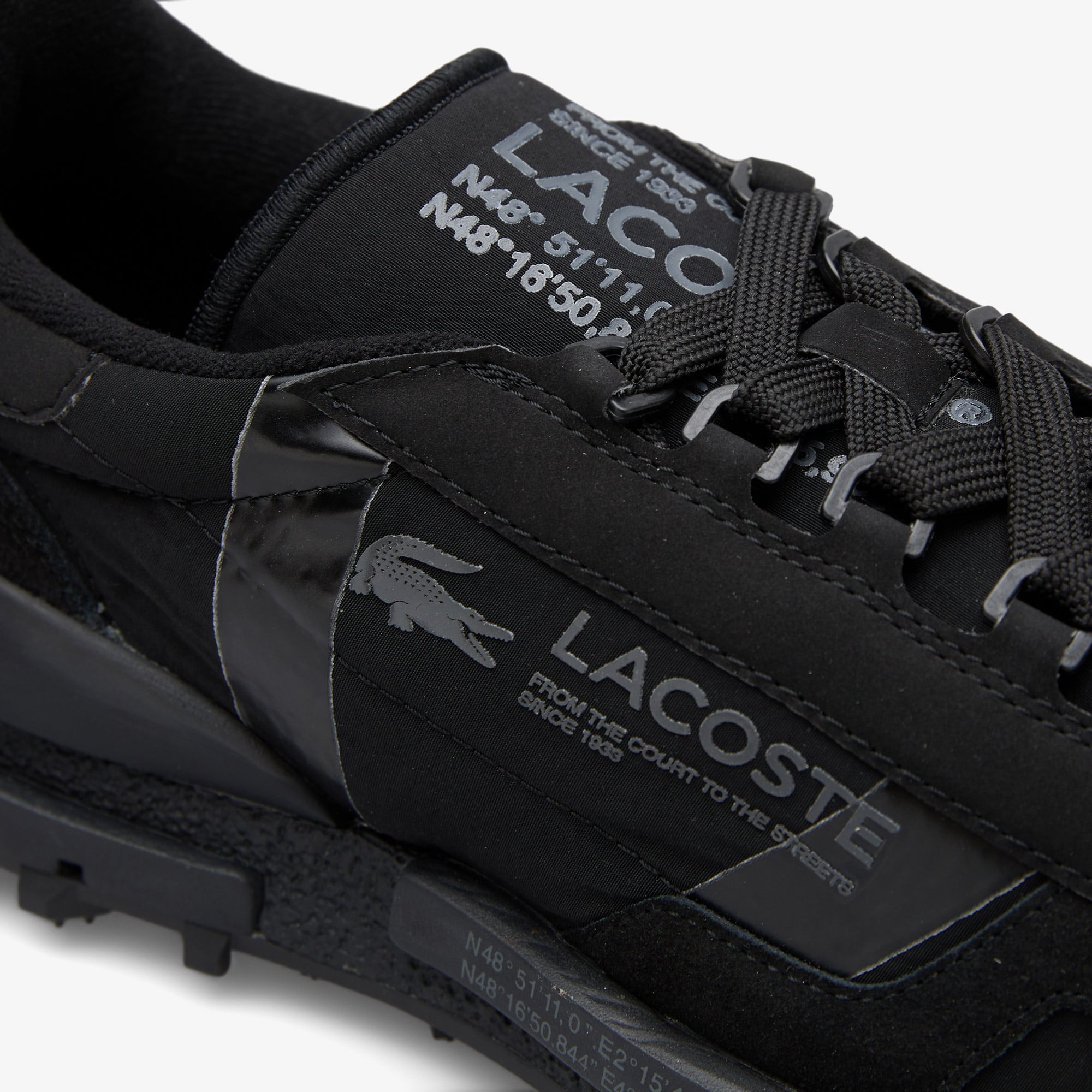 Lacoste Elite Active Erkek Siyah Sneaker görsel 6